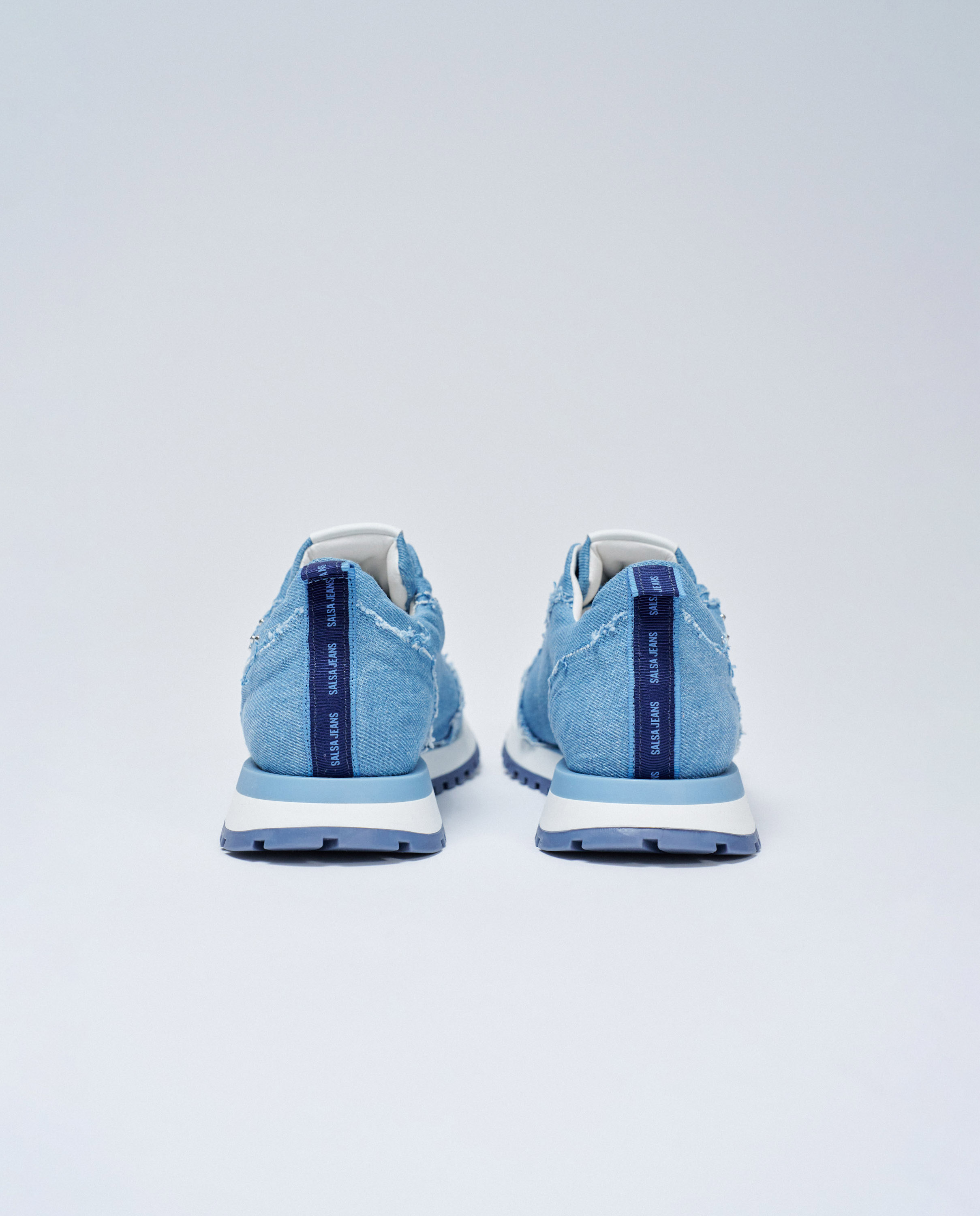Sapatilhas Básicas de Denim Azul denim-3