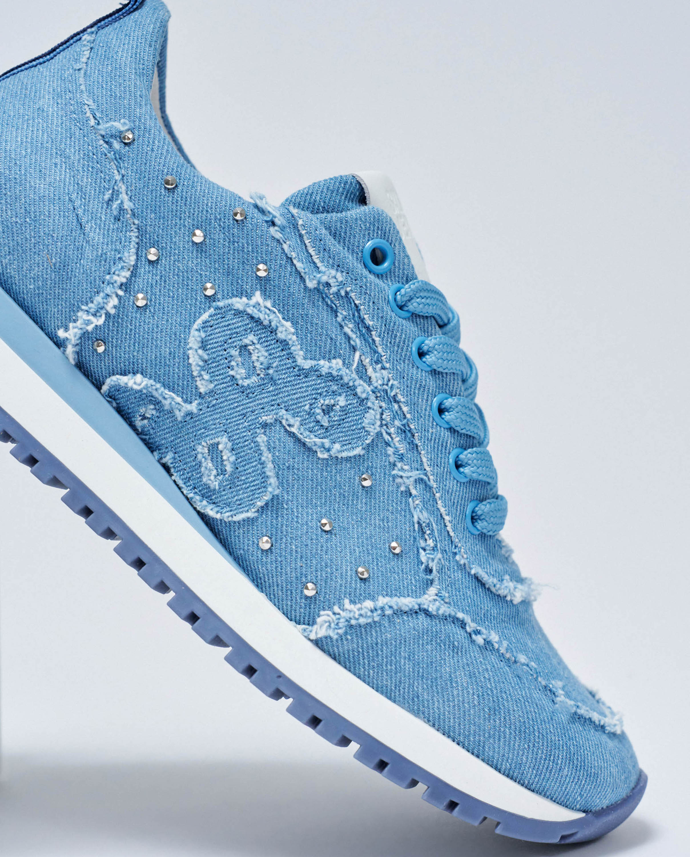 Sapatilhas Básicas de Denim Azul denim-5