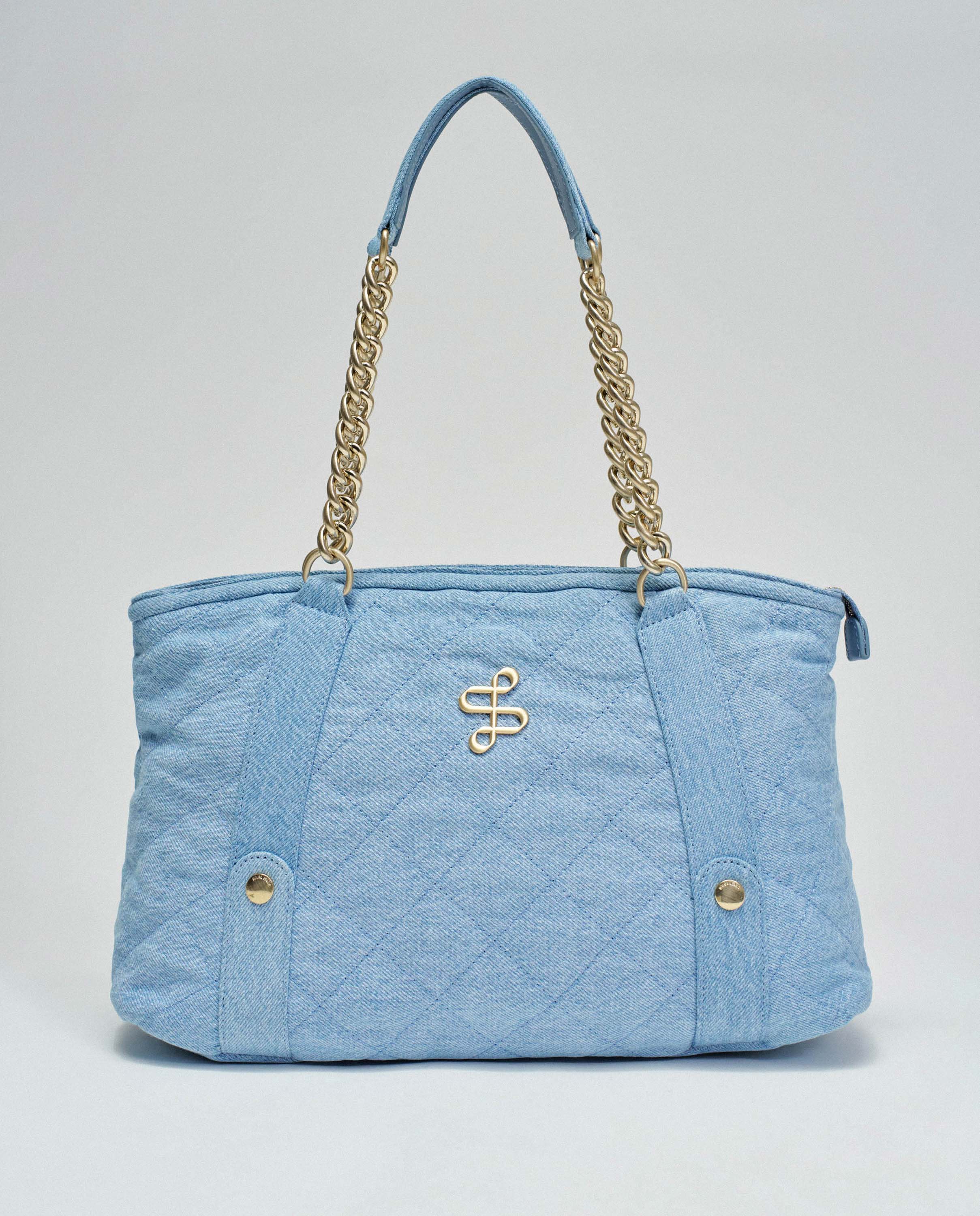 Imagem 0 de Mala Acolchoada de Denim