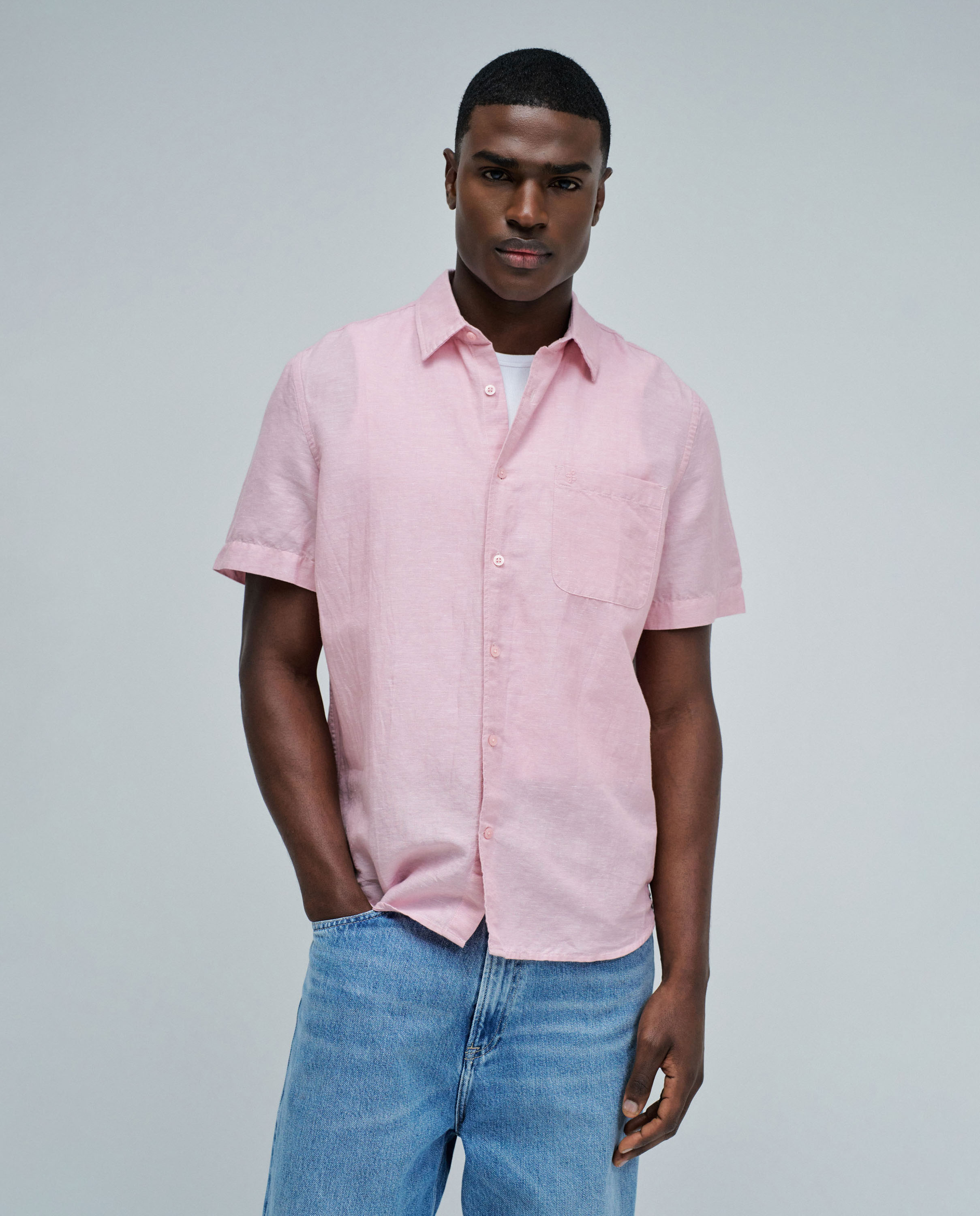 Imagem 0 de Camisa com Linho