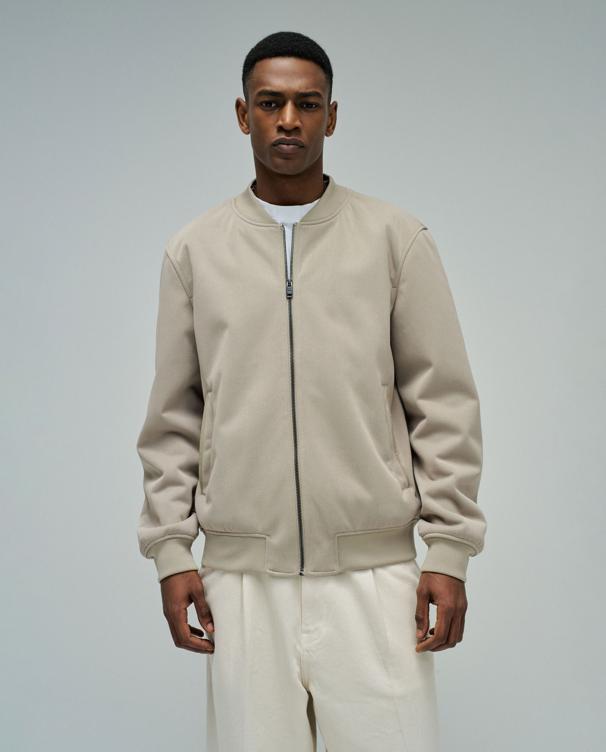 Imagem 0 de Blusão Bomber Texturizado Repelente À Água