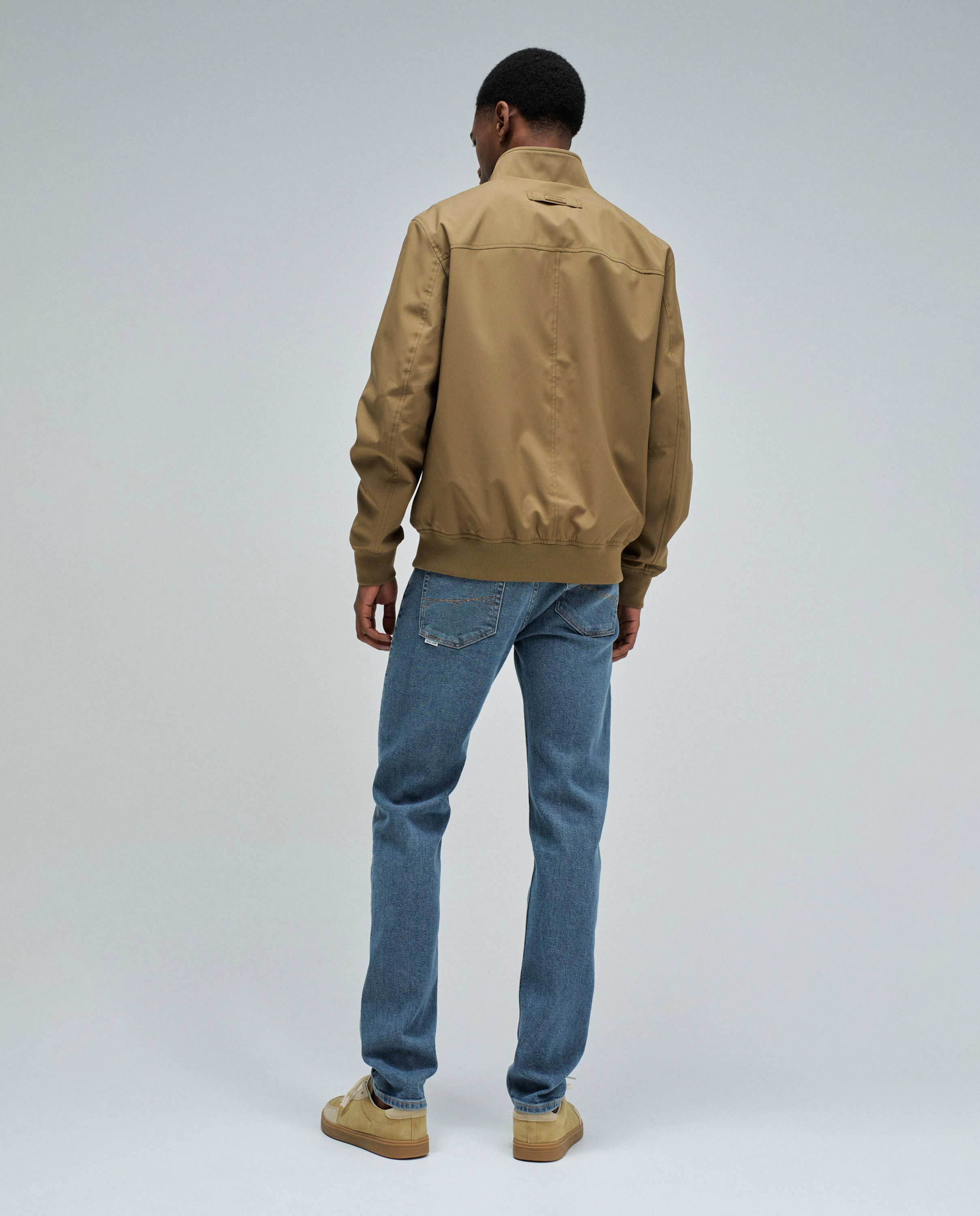 Blusão Bomber Natural-3