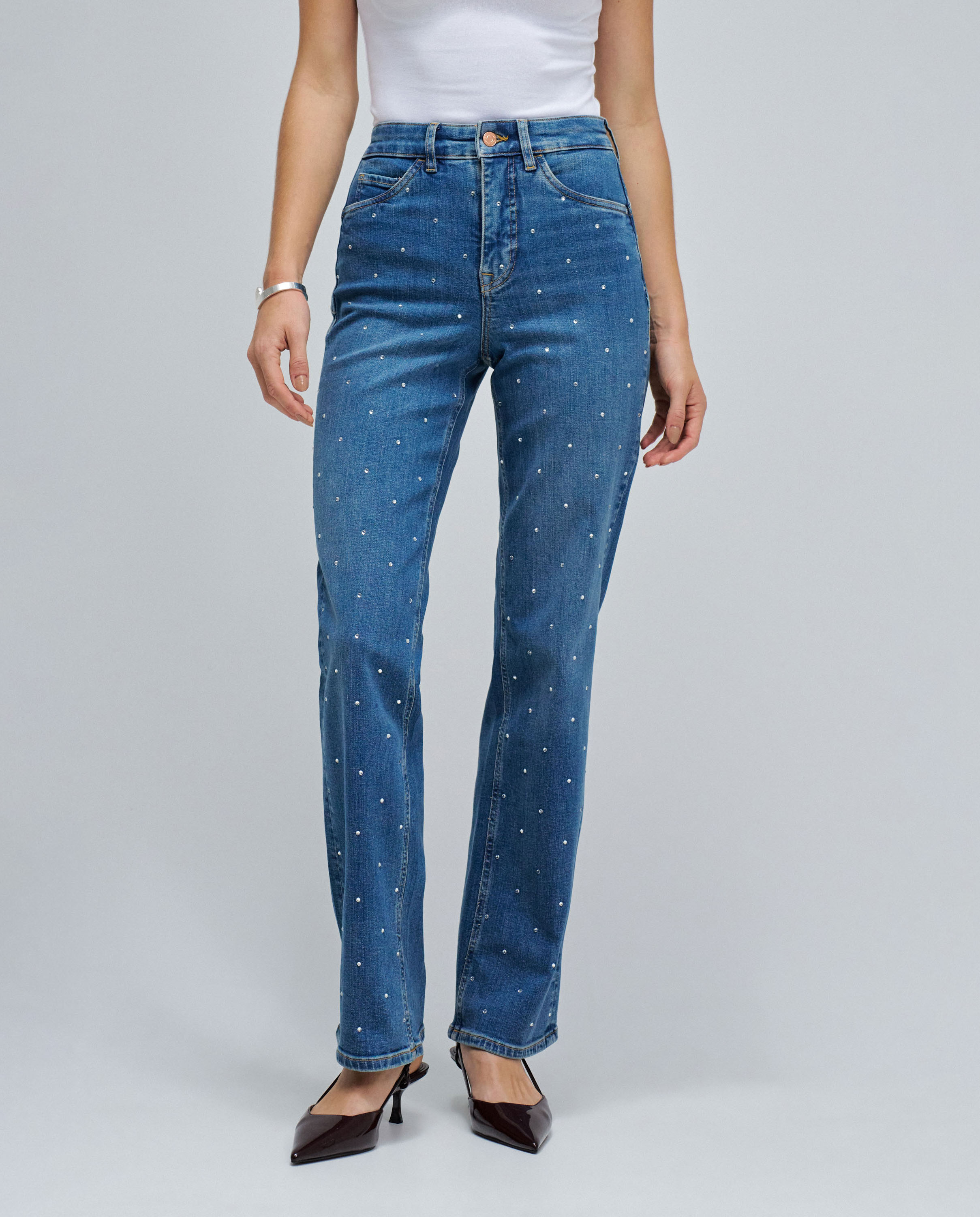 Jeans Faith Push In Straight Azul-5