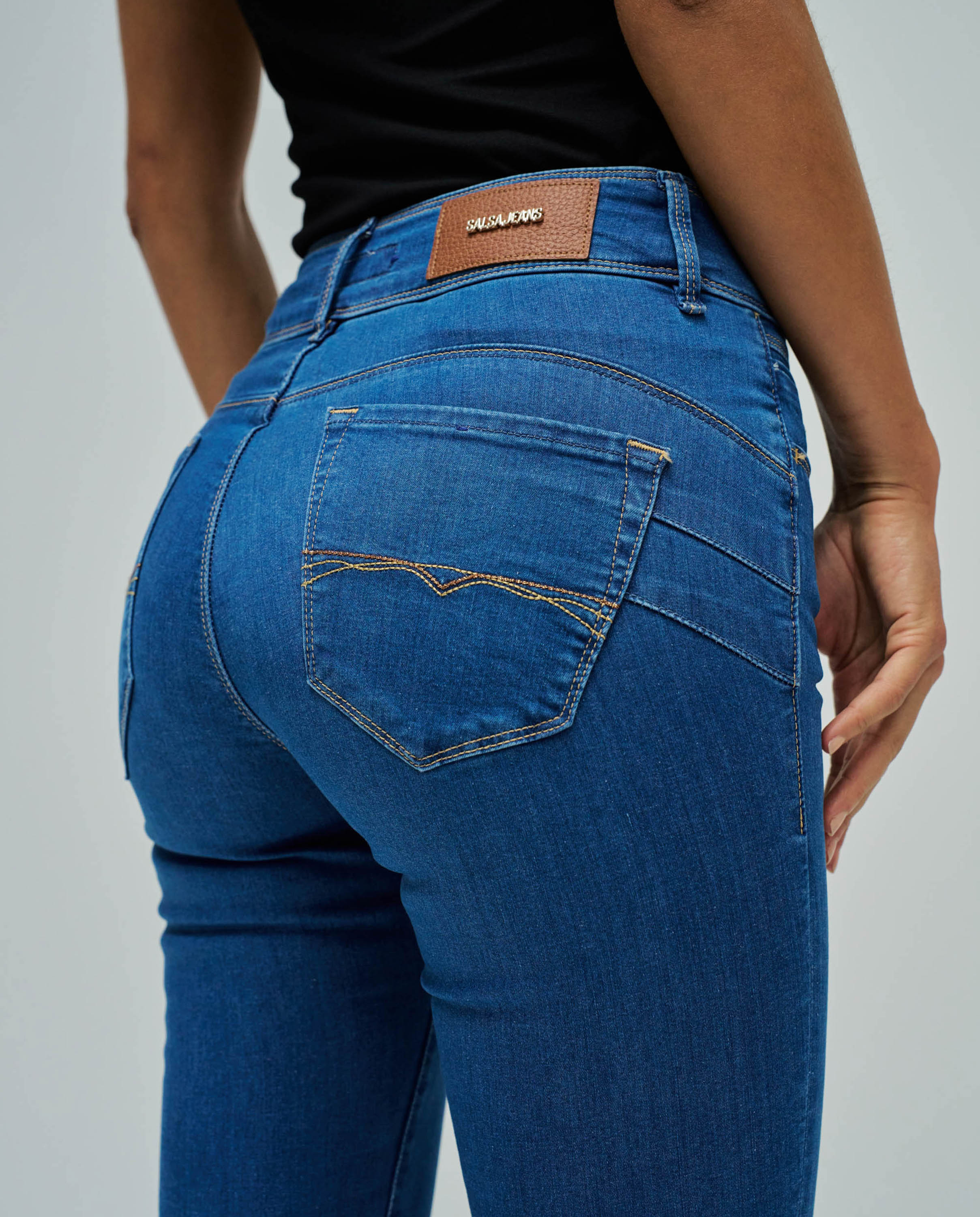 Jeans Skinny Secret Push In Azul denim-4