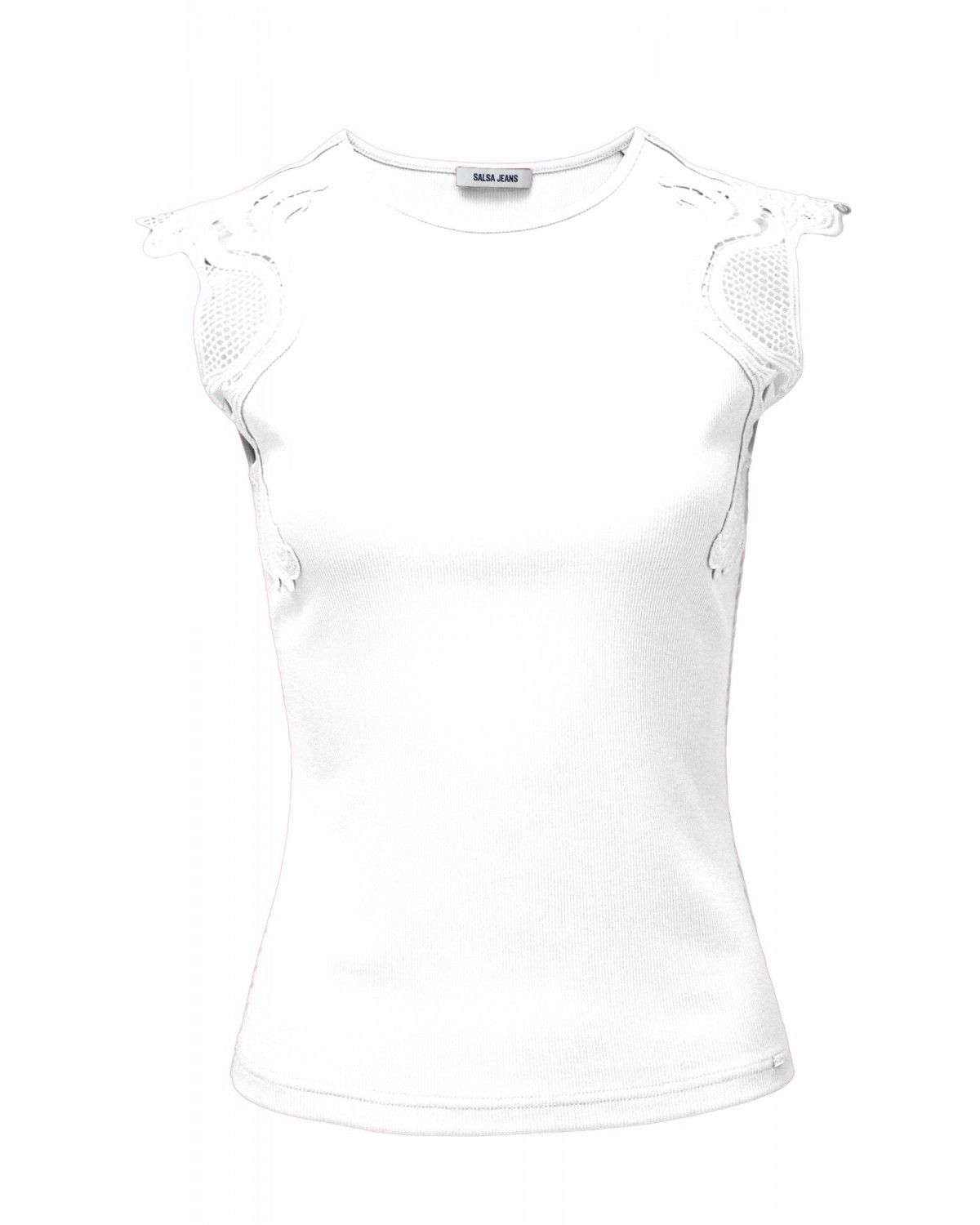 Top com Renda Branco-6