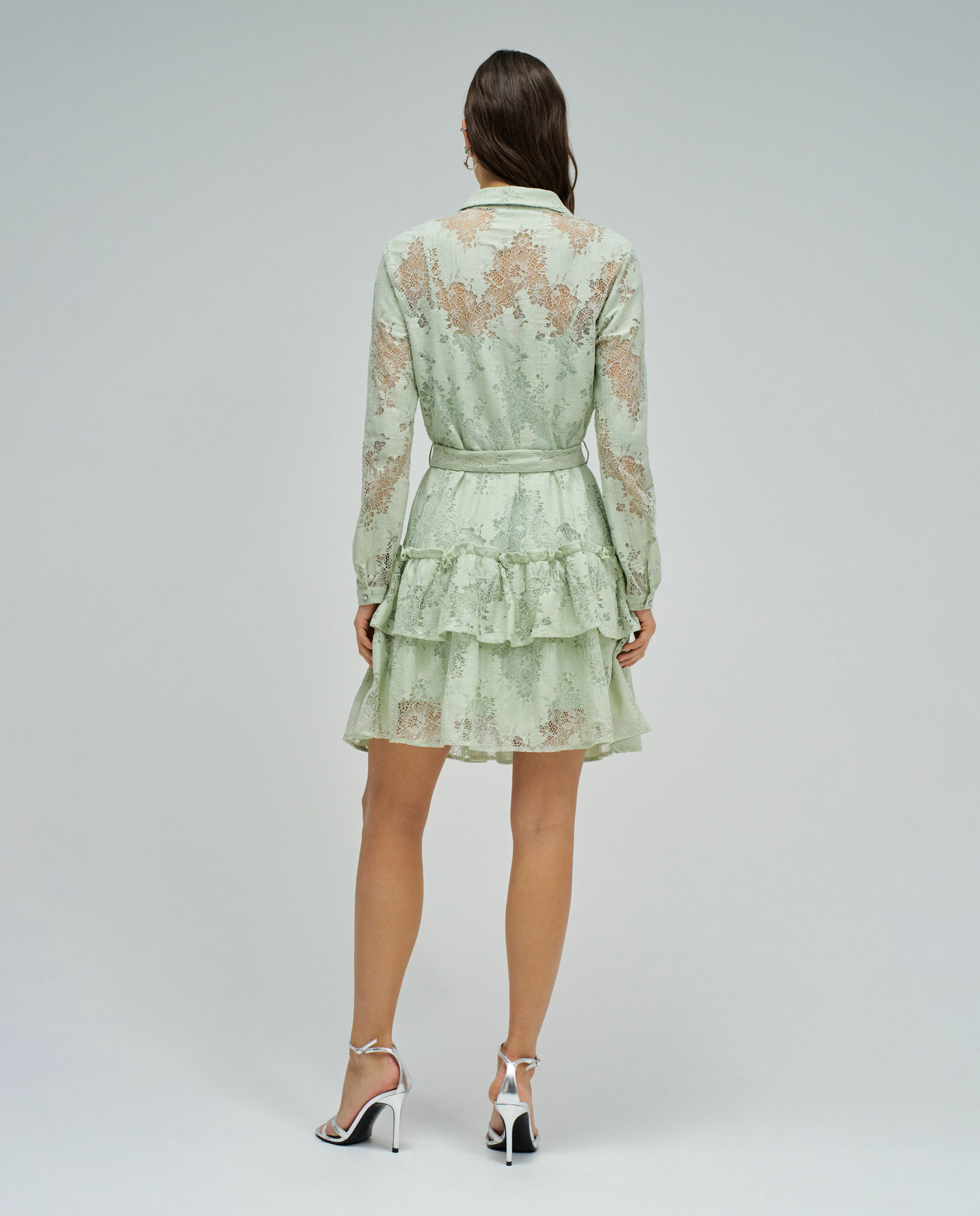 Vestido de Renda Verde-3