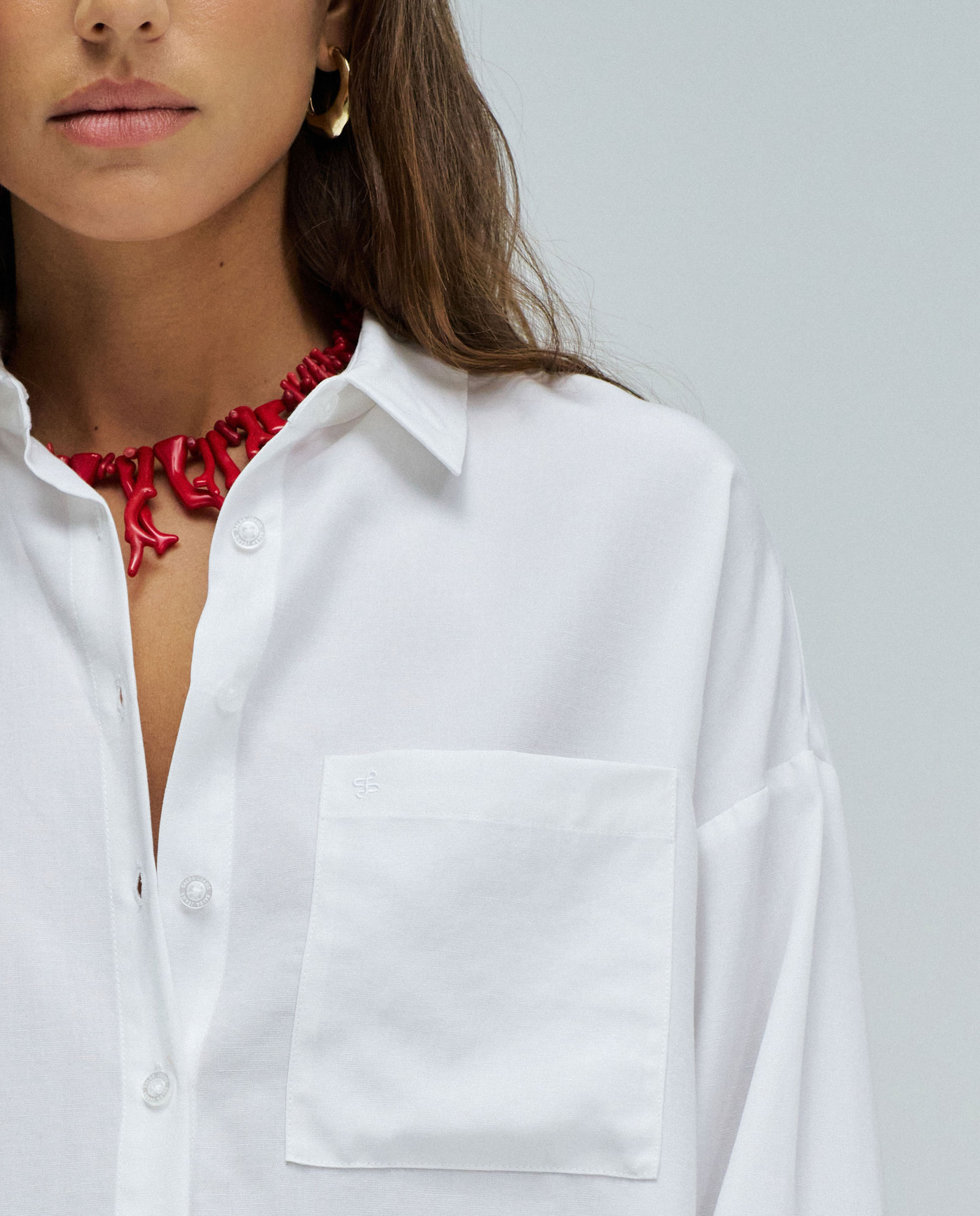 Camisa de Lightdenim Branco-4