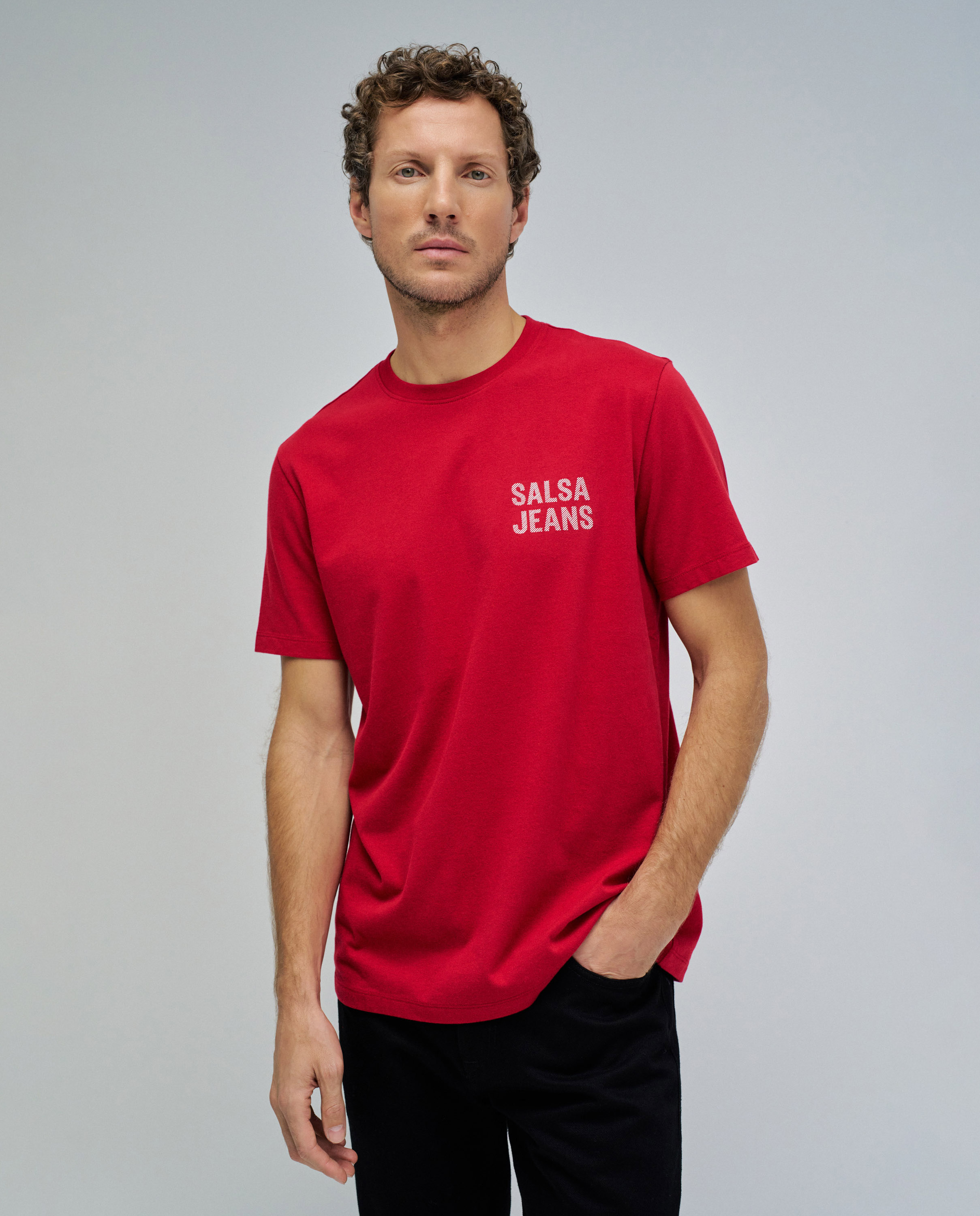 Imagem 0 de T-shirt de Manga Curta com Branding