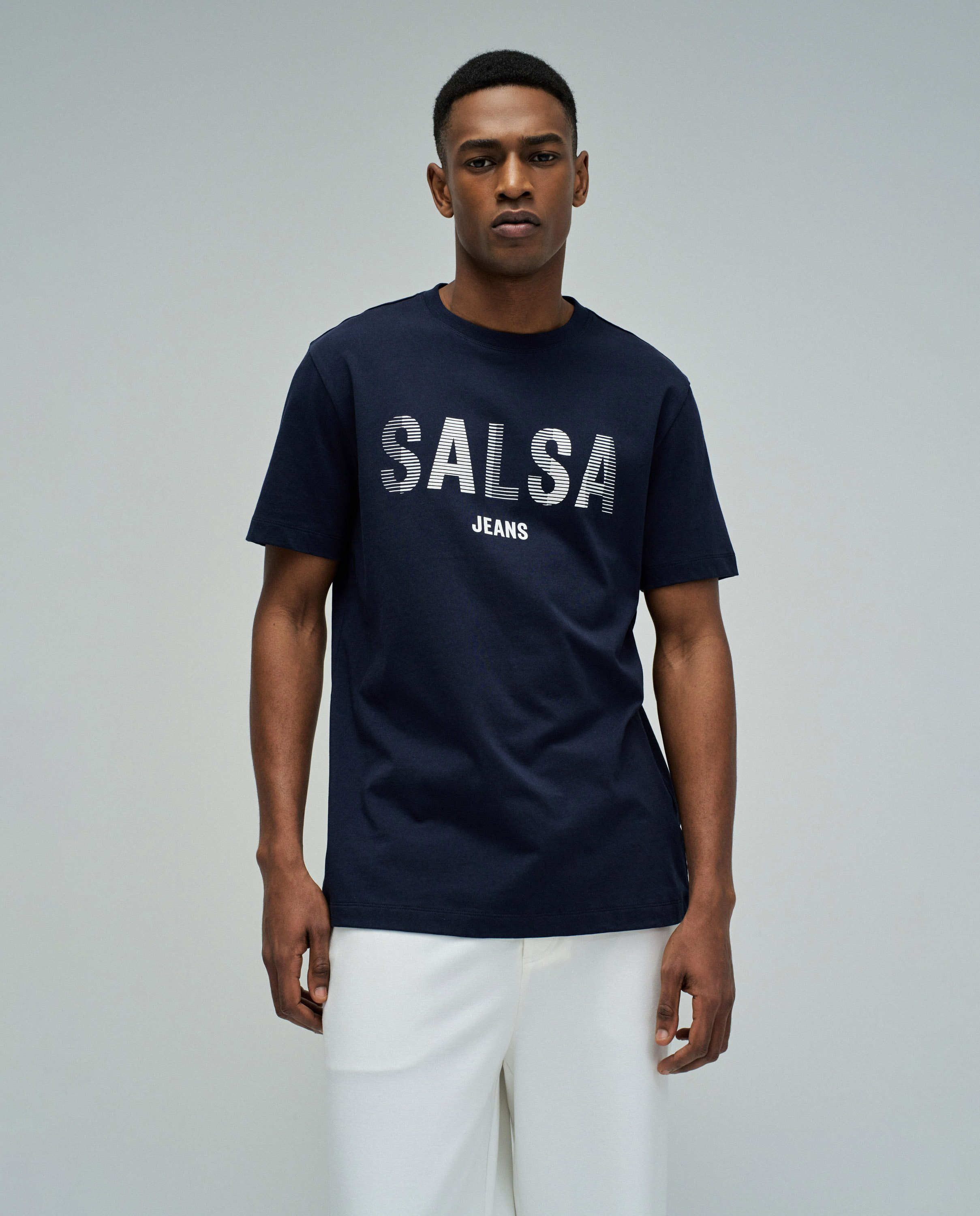 Imagem 0 de T-shirt com Branding Slim Fit
