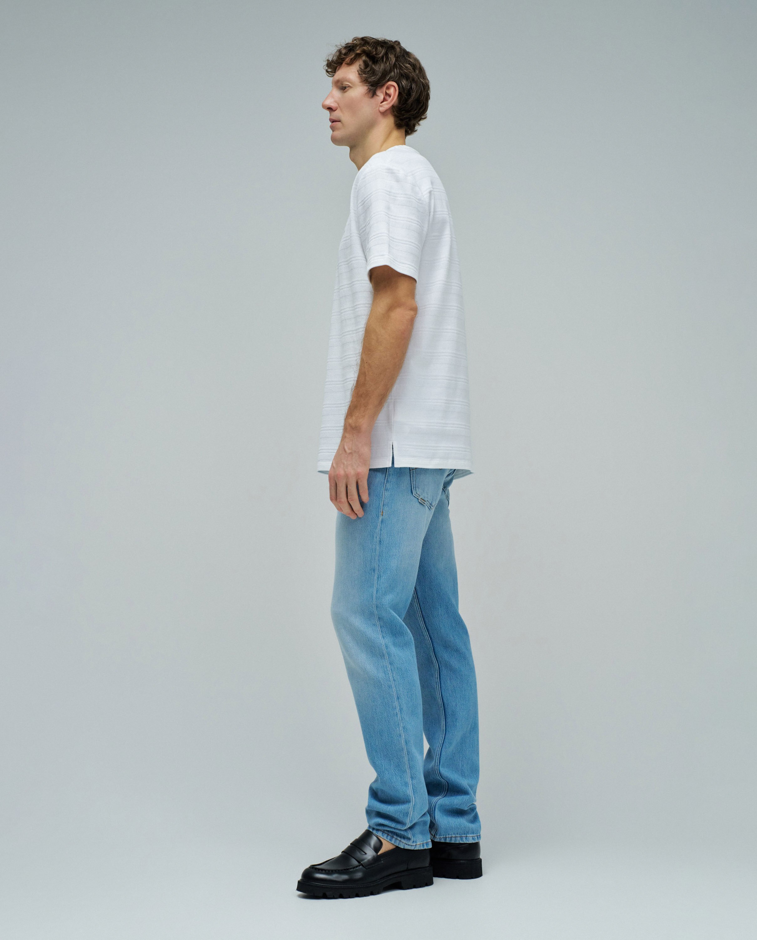 T-shirt Texturada Branco-2