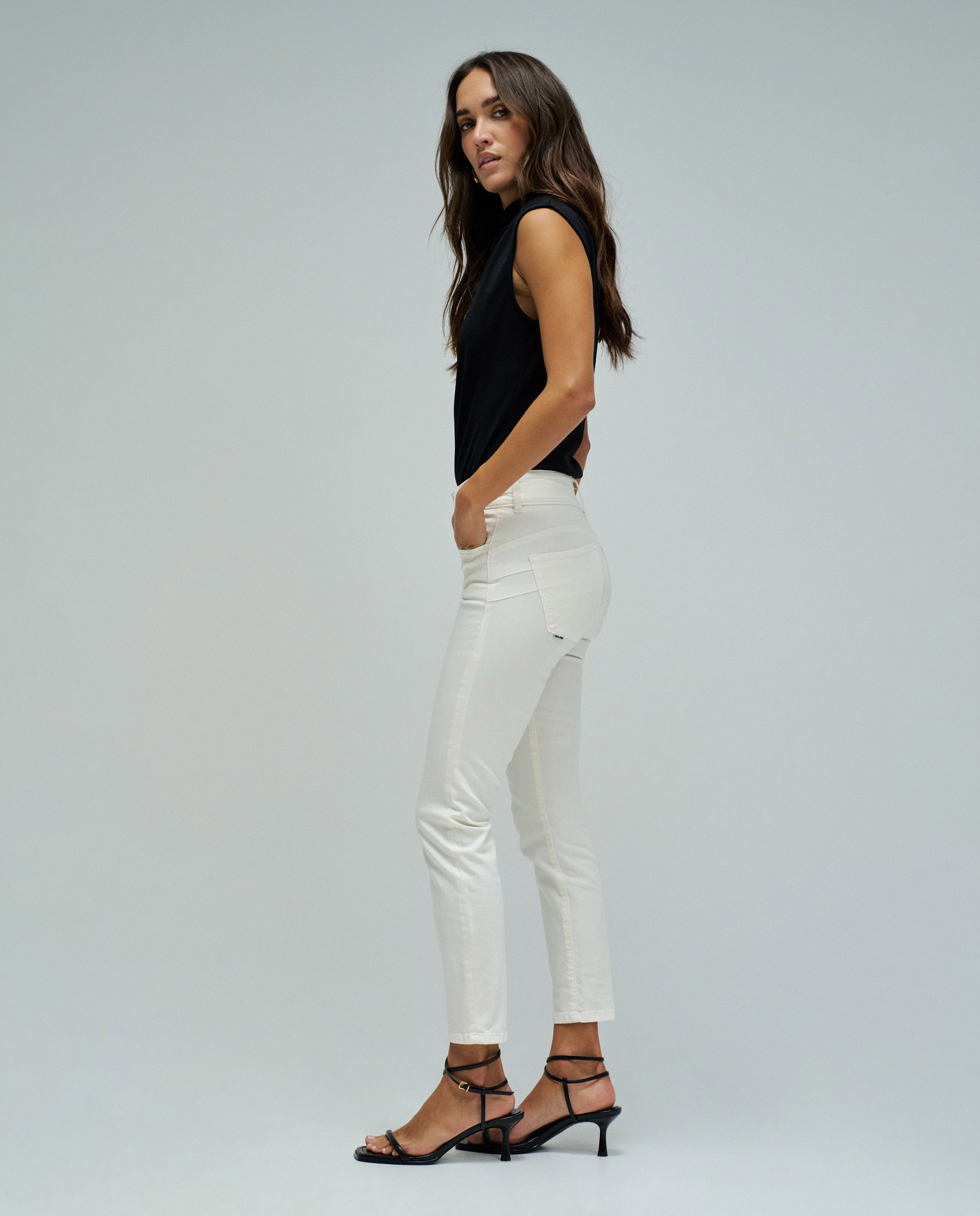 Jeans Secret Push In Cropped Skinny Natural-2