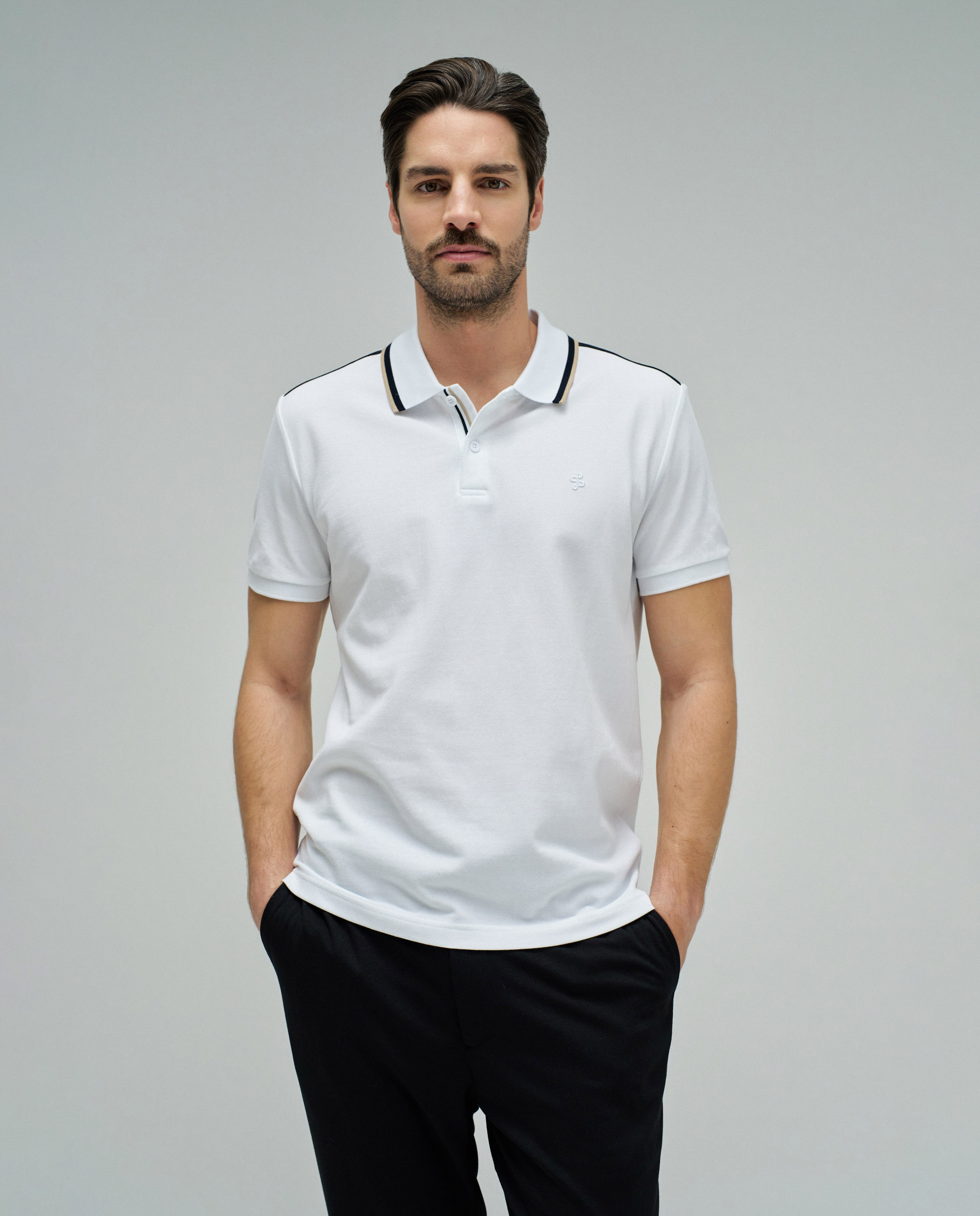 Imagem 0 de Polo Regular Fit com Branding