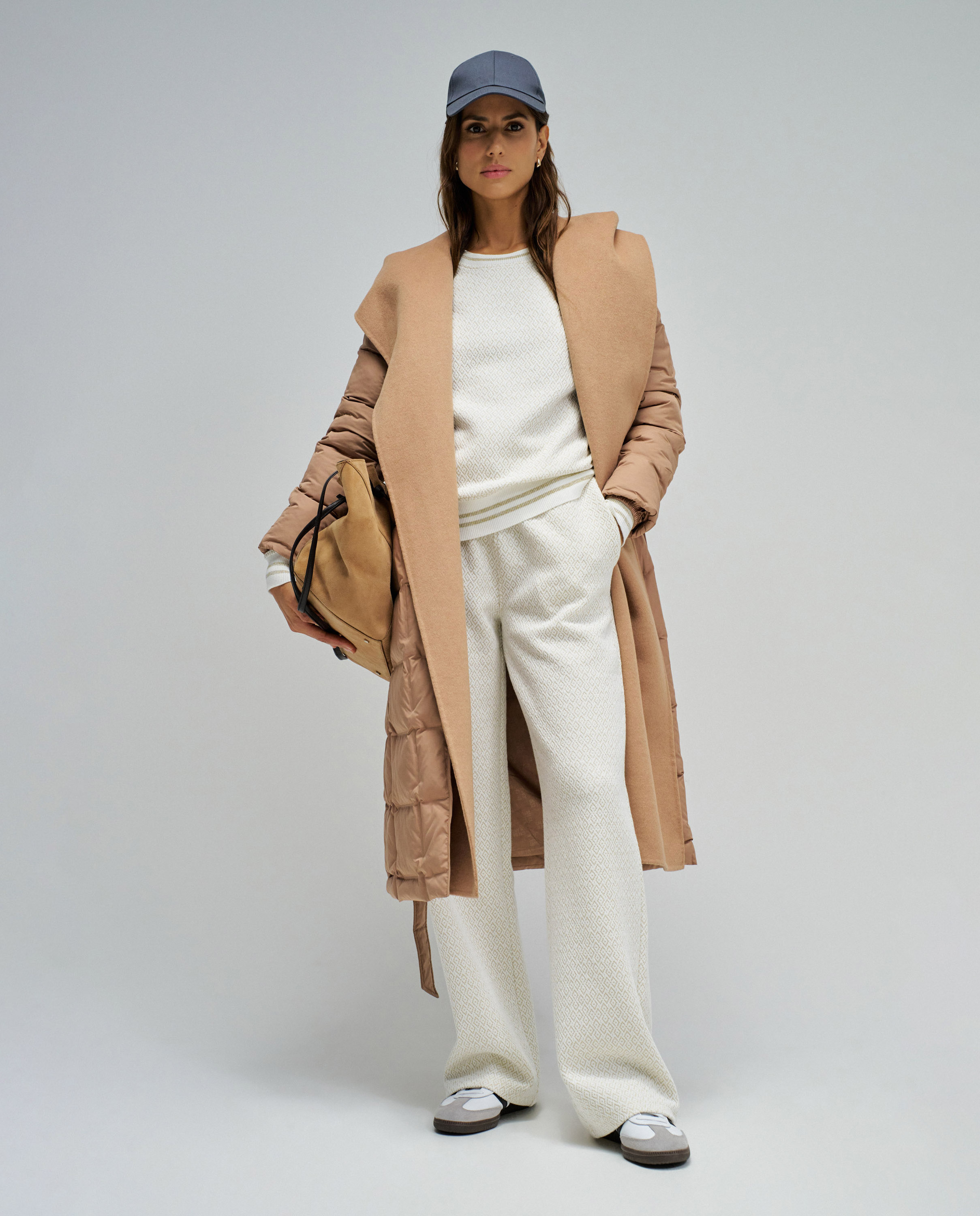 Sweatshirt com Jacquard e Lurex Natural-5
