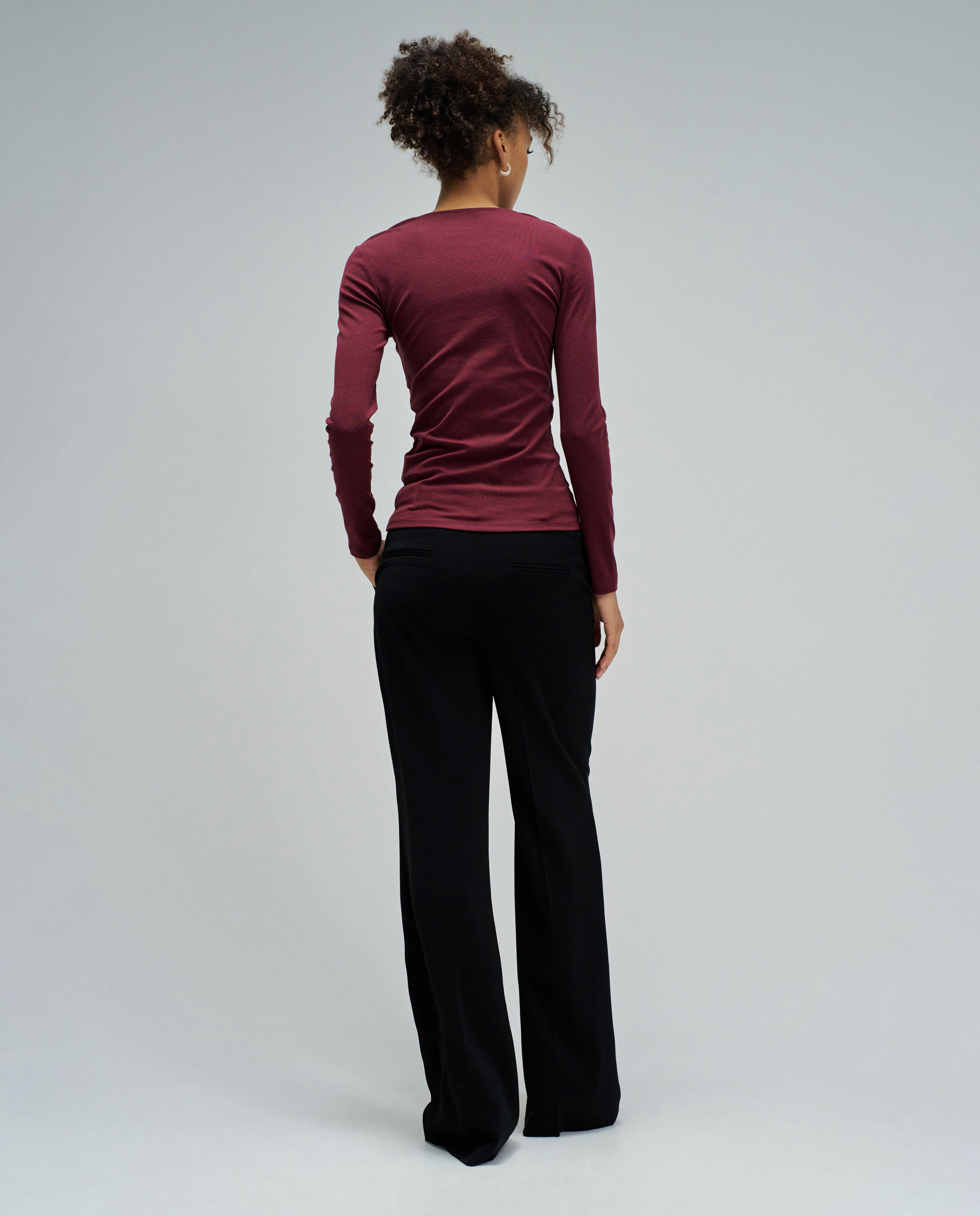 Camisola em Malha Vermelho-3