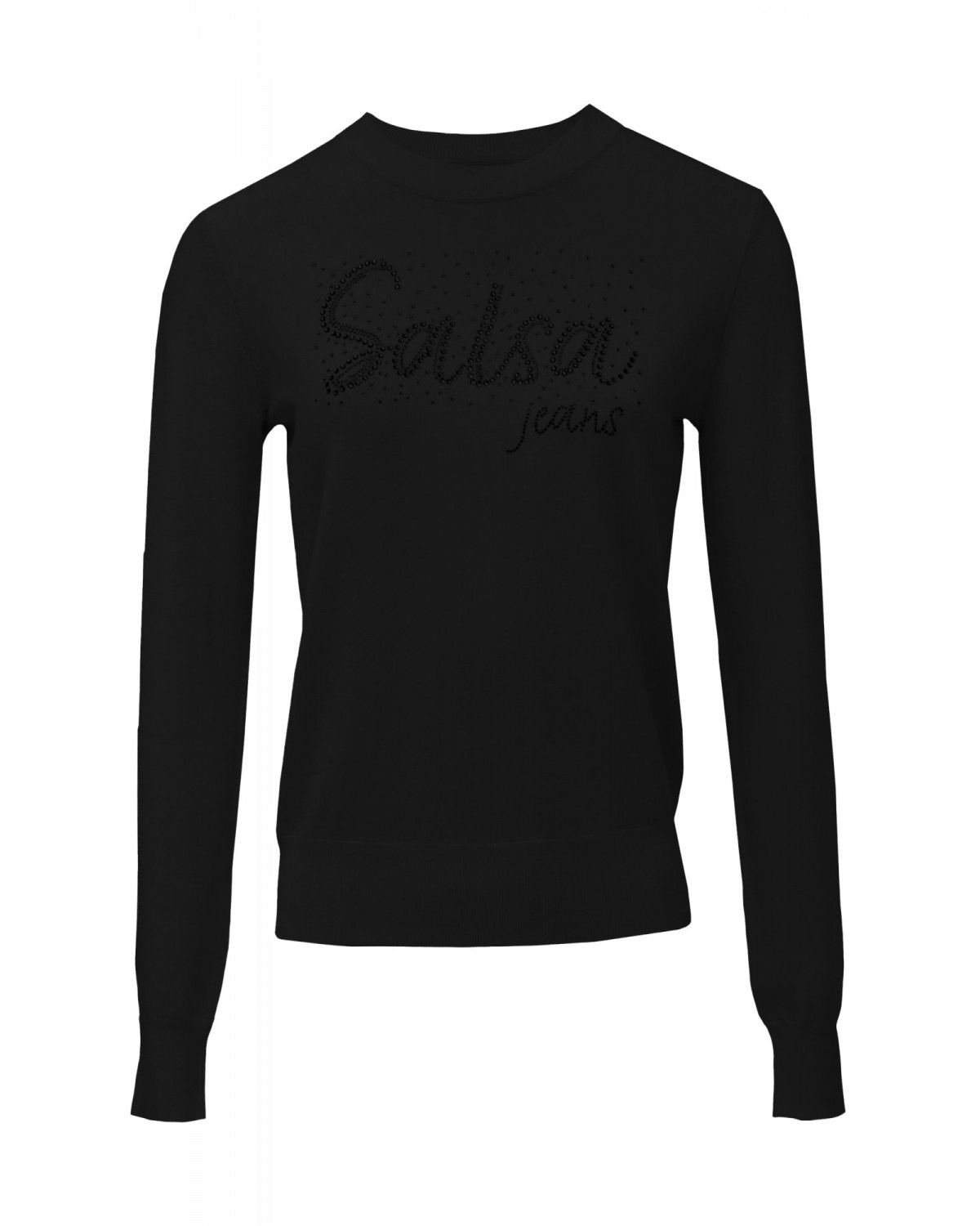 Camisola com Branding Preto-6