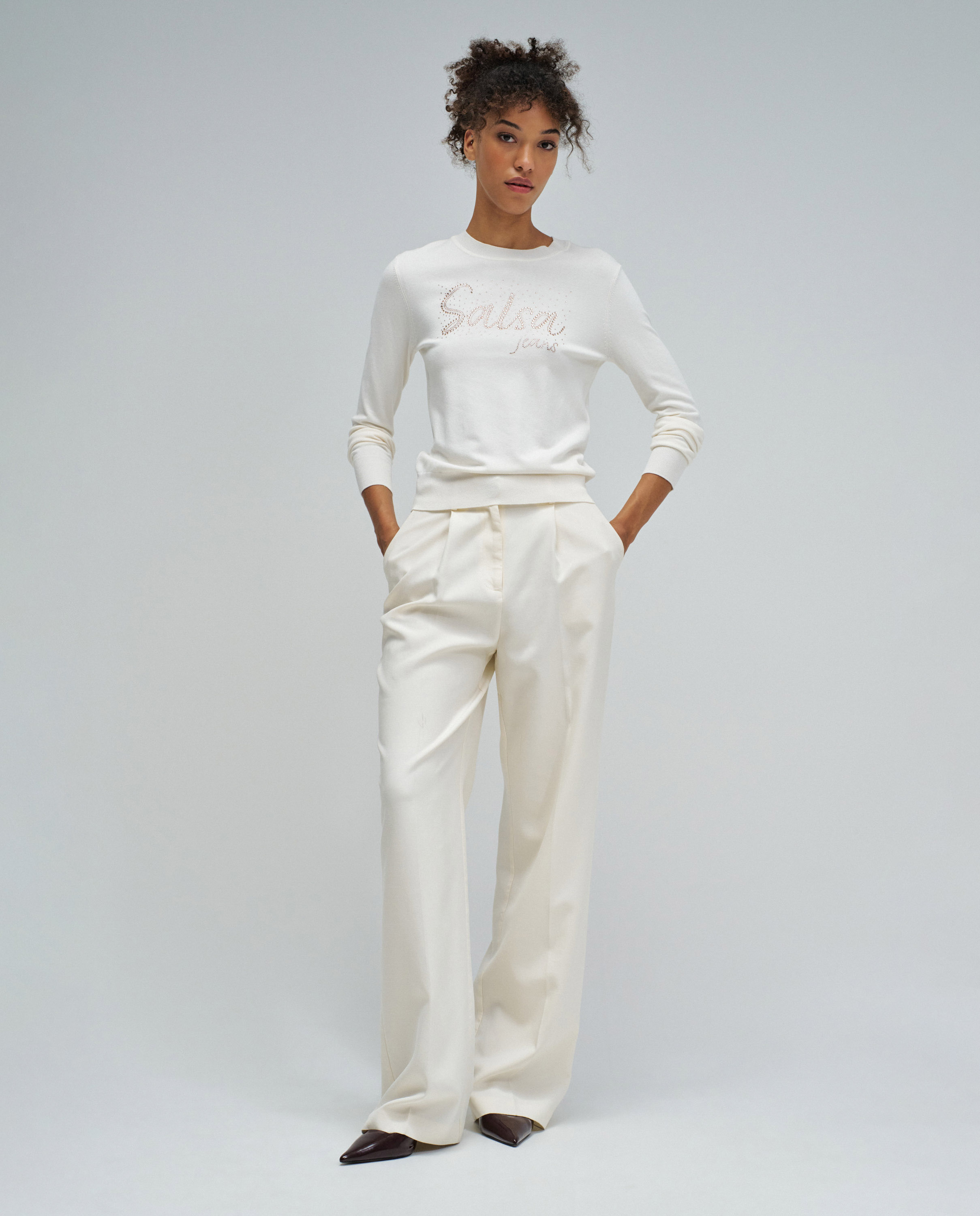 Camisola com Branding Natural-5