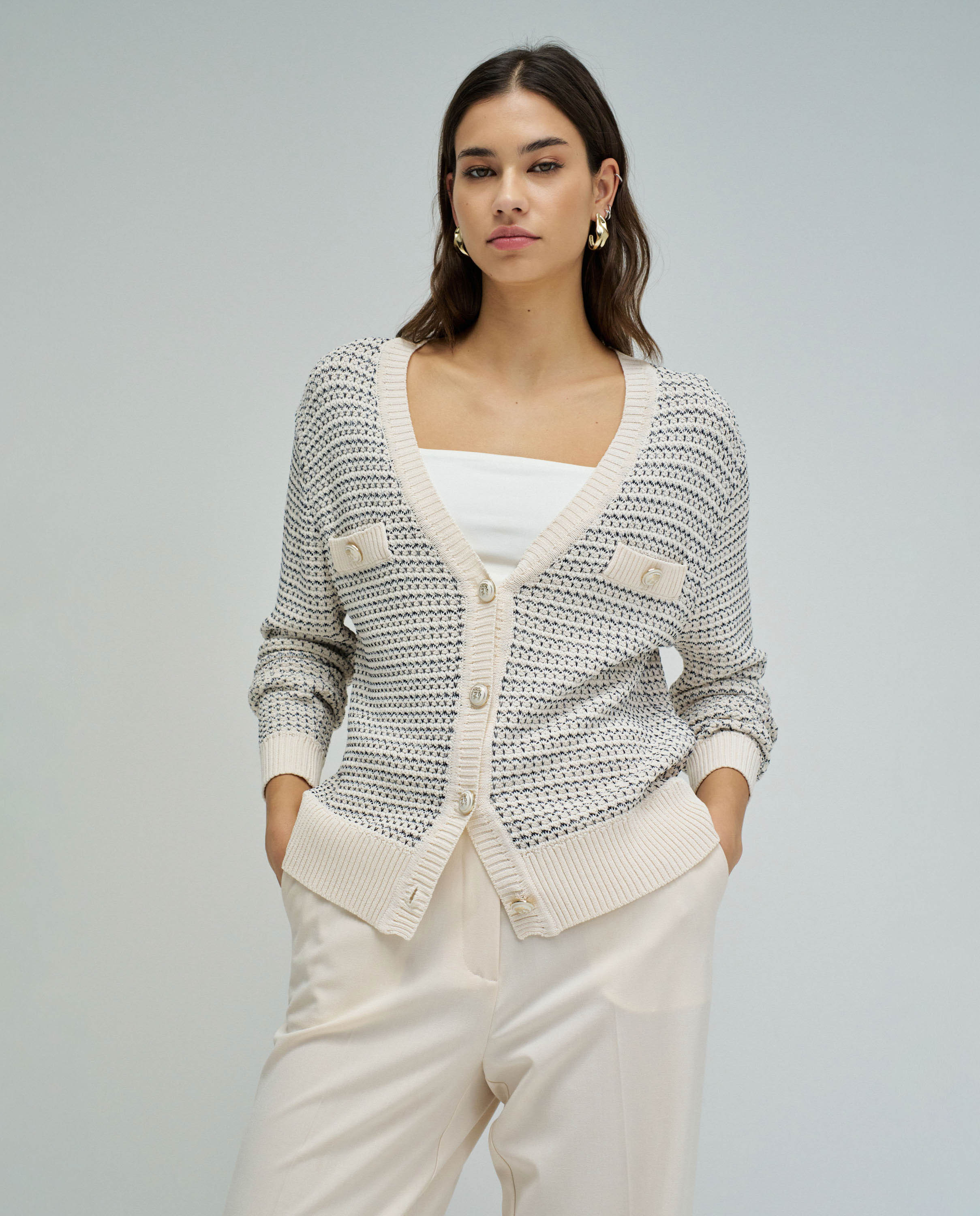 Imagem 0 de Cárdigan com Lúrex