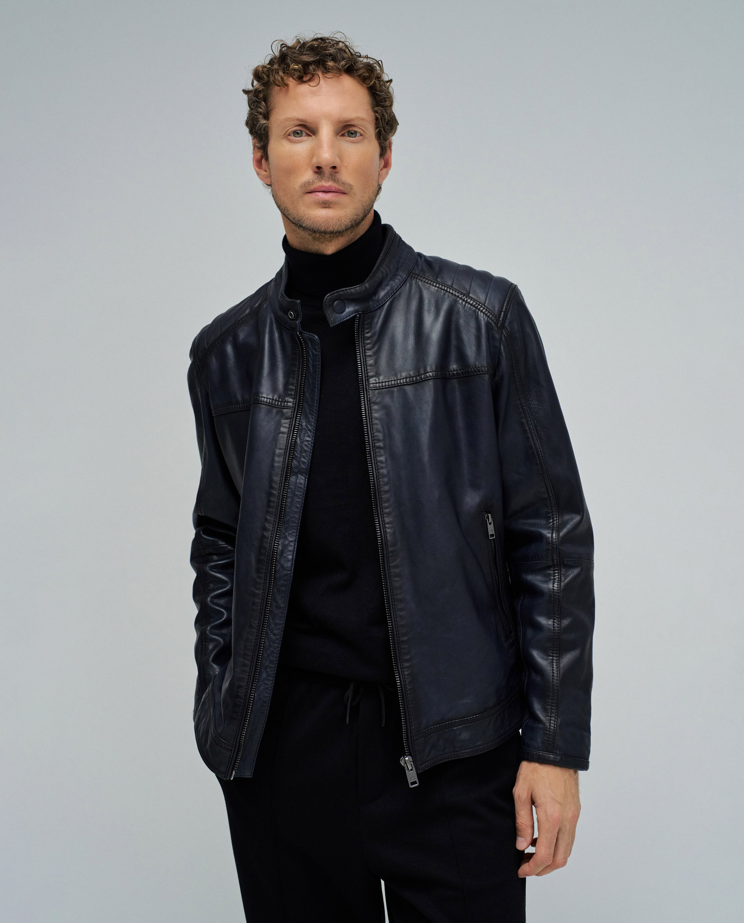 Imagem 0 de Casaco Biker de Pele