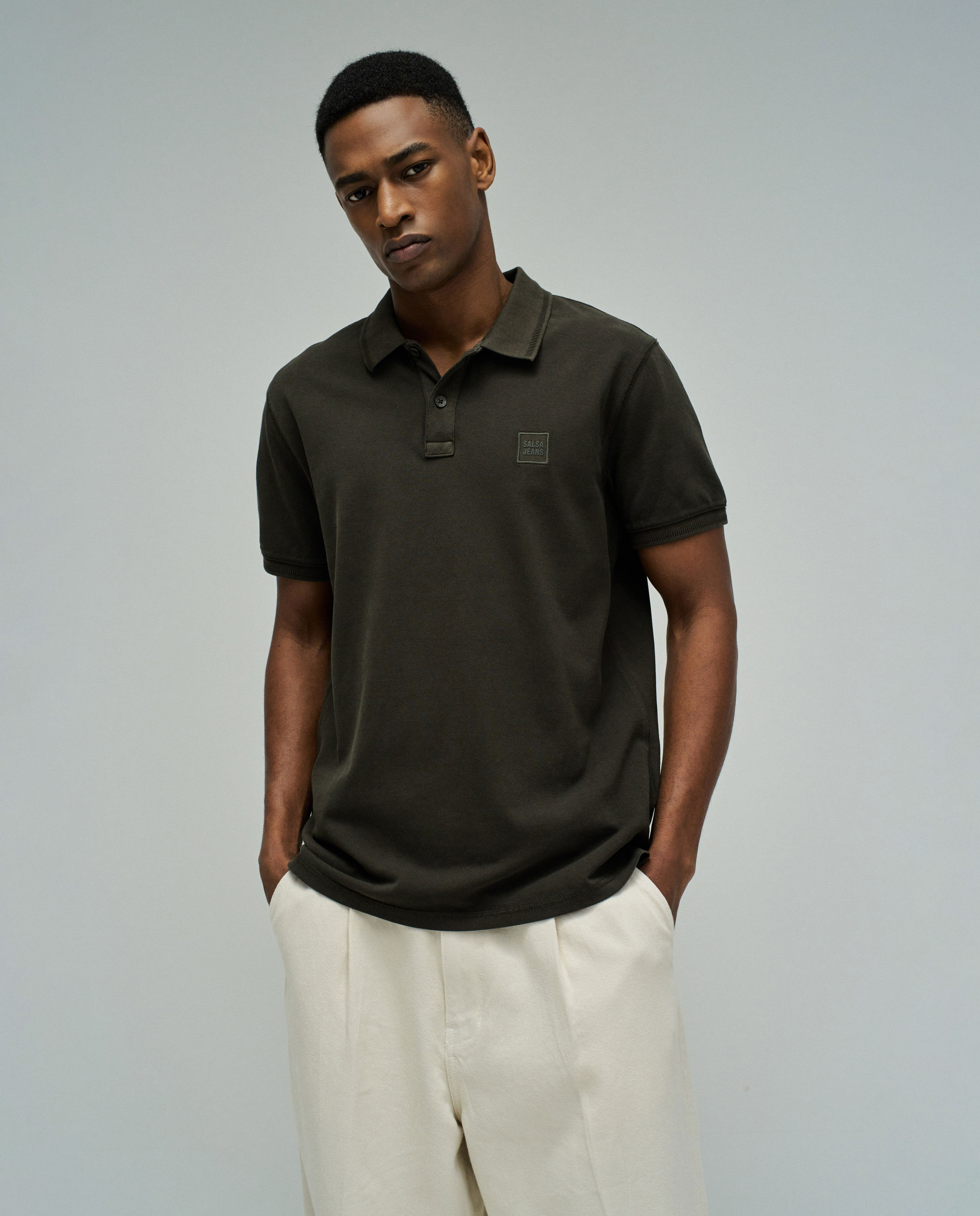 Imagem 0 de Polo Regular Fit com Branding