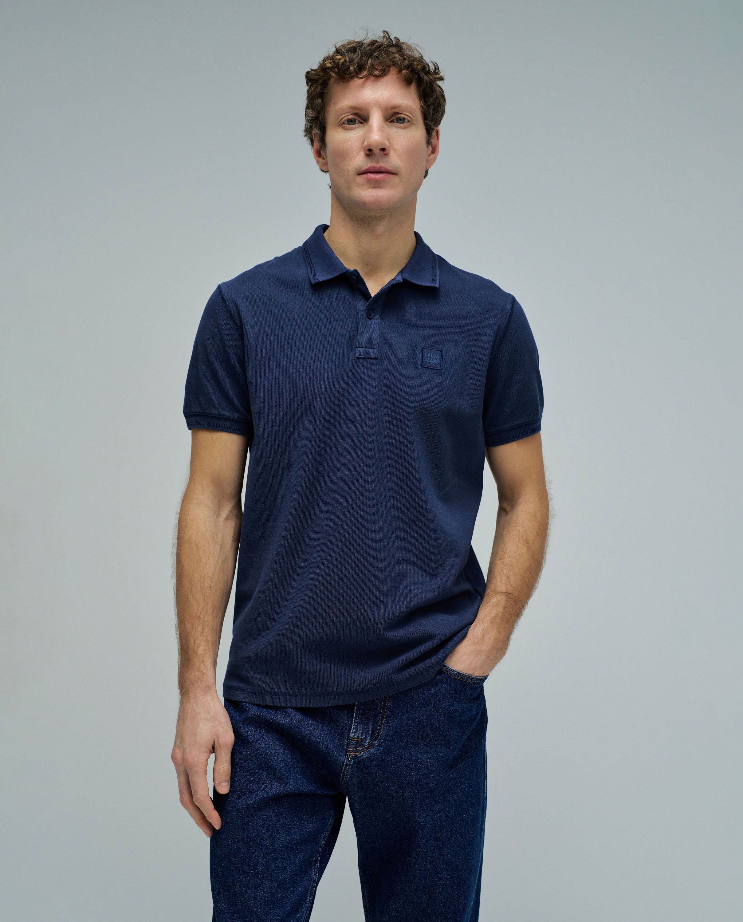 Imagem 0 de Polo de Manga Curta com Branding