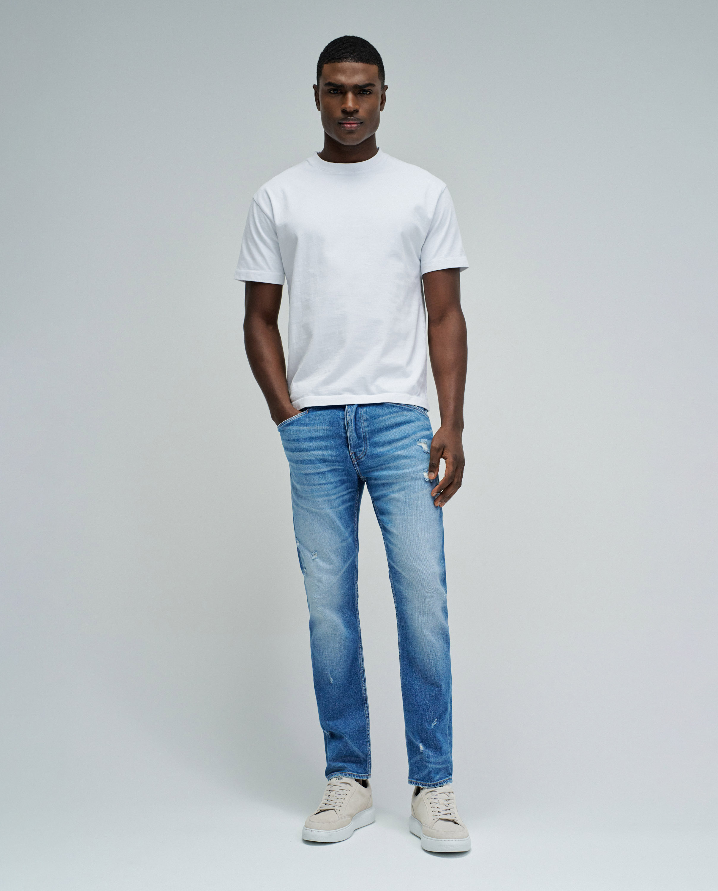 Jeans Slim Fit Craft Series Azul denim-1
