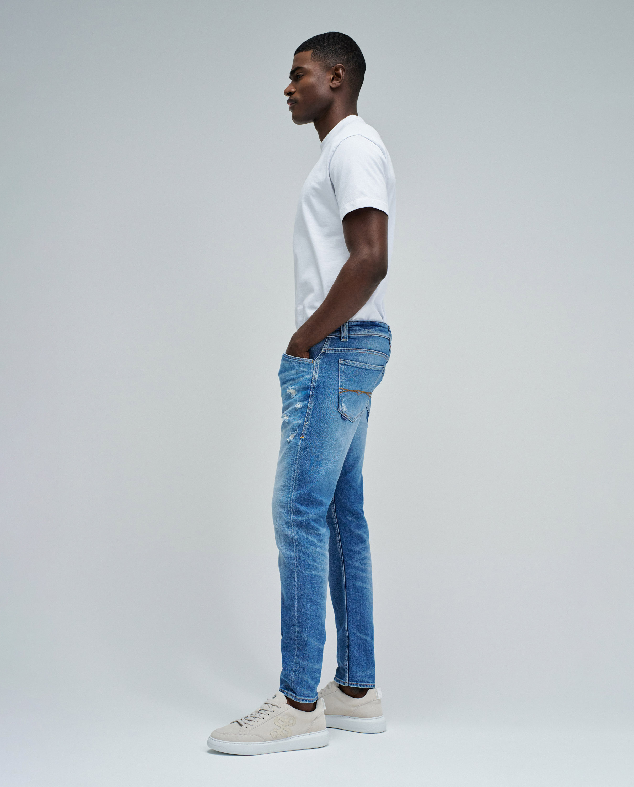 Jeans Slim Fit Craft Series Azul denim-2