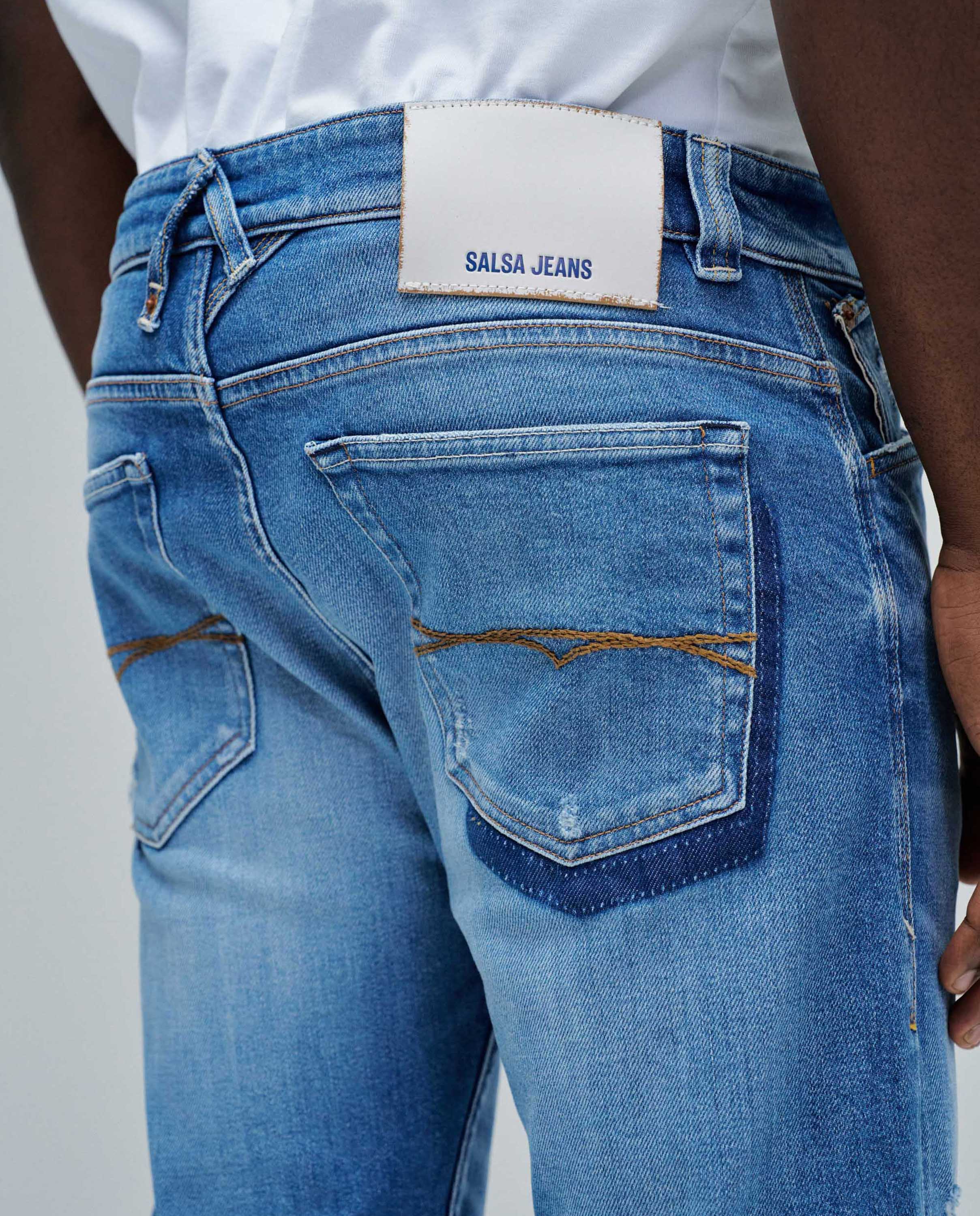 Jeans Slim Fit Craft Series Azul denim-4