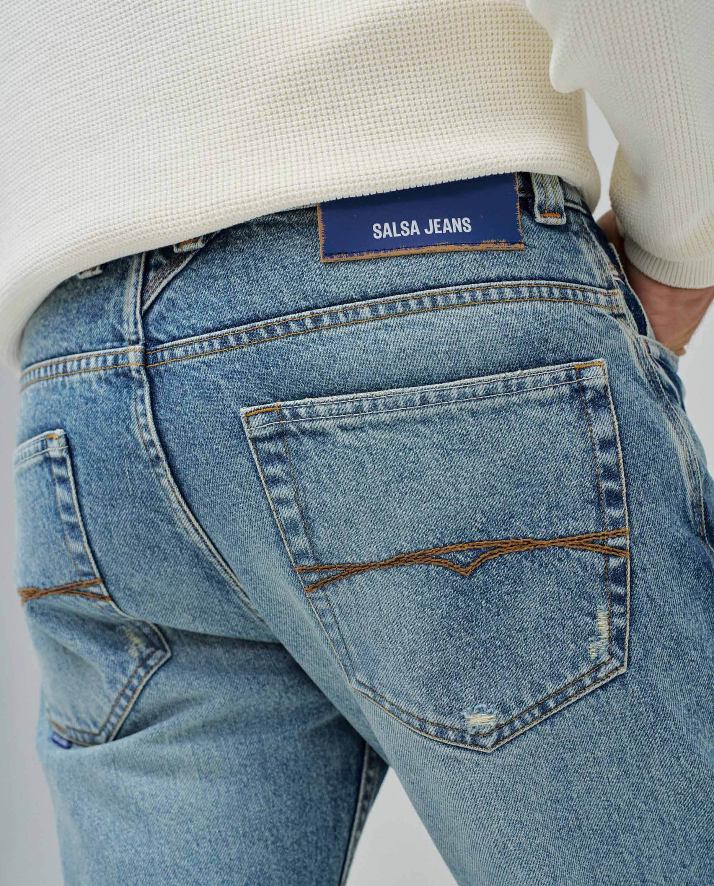 Jeans Regular Fit Craft Series Azul-claro-4
