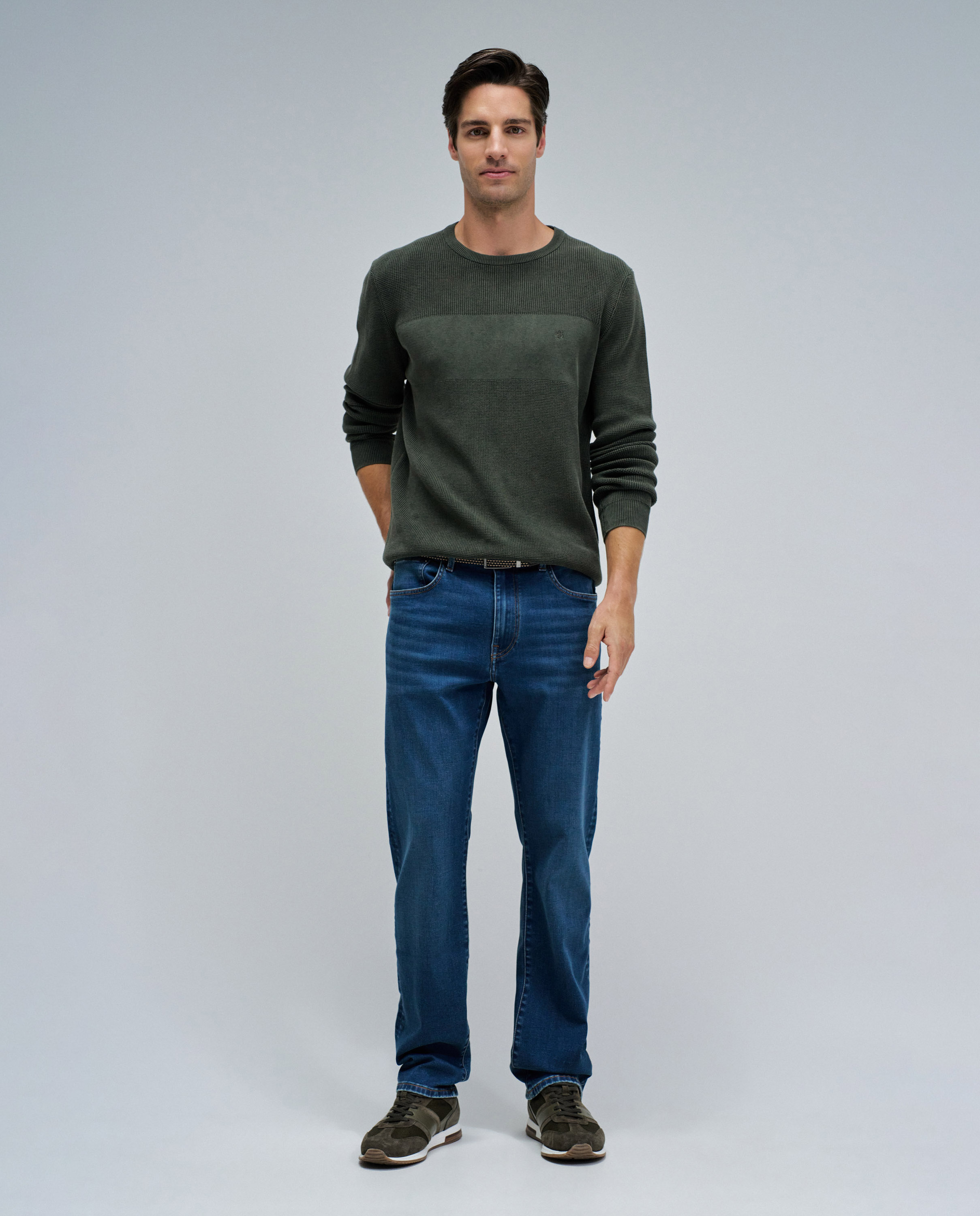 Jeans Straight Fit S-activ Azul denim-1