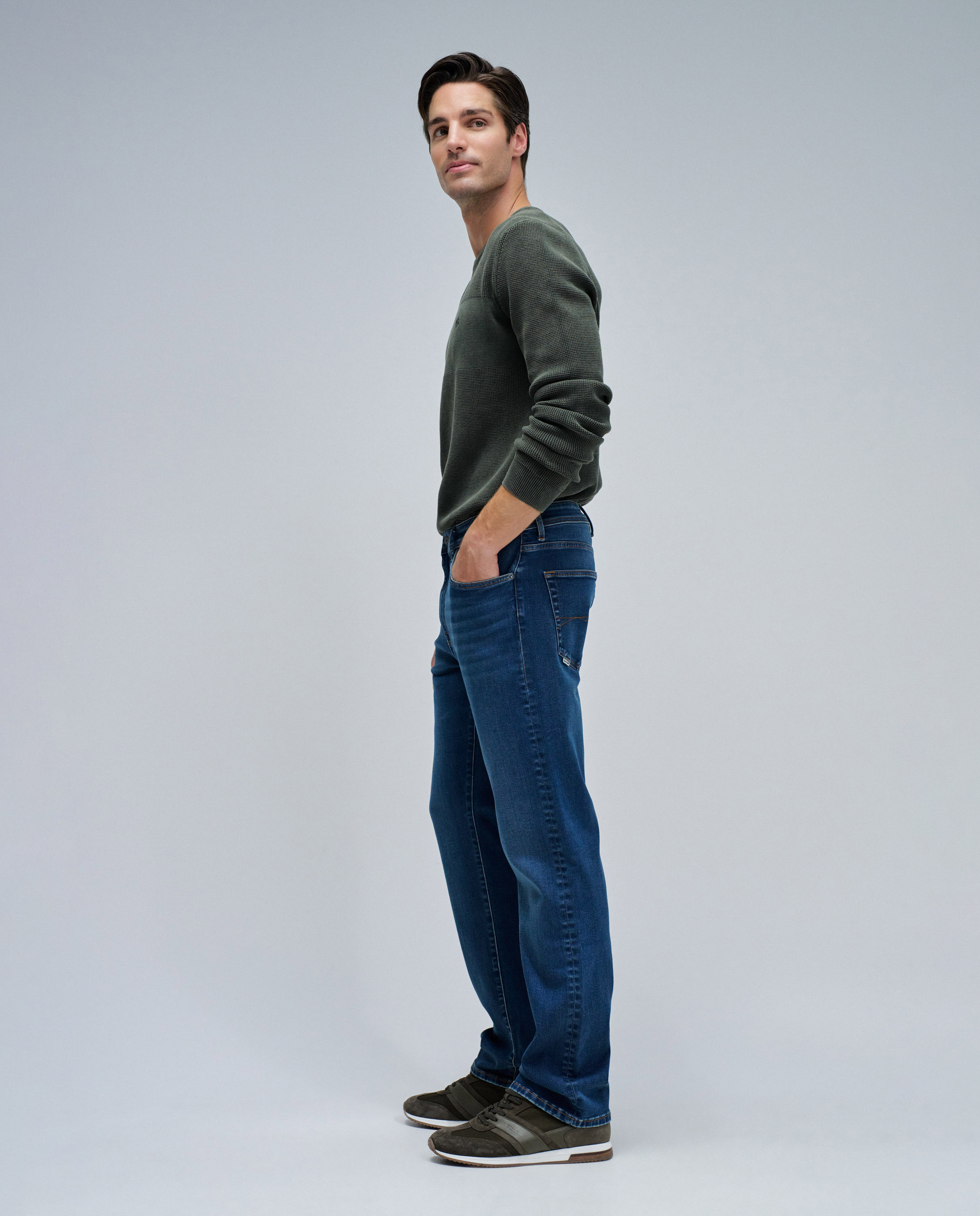 Jeans Straight Fit S-activ Azul denim-2
