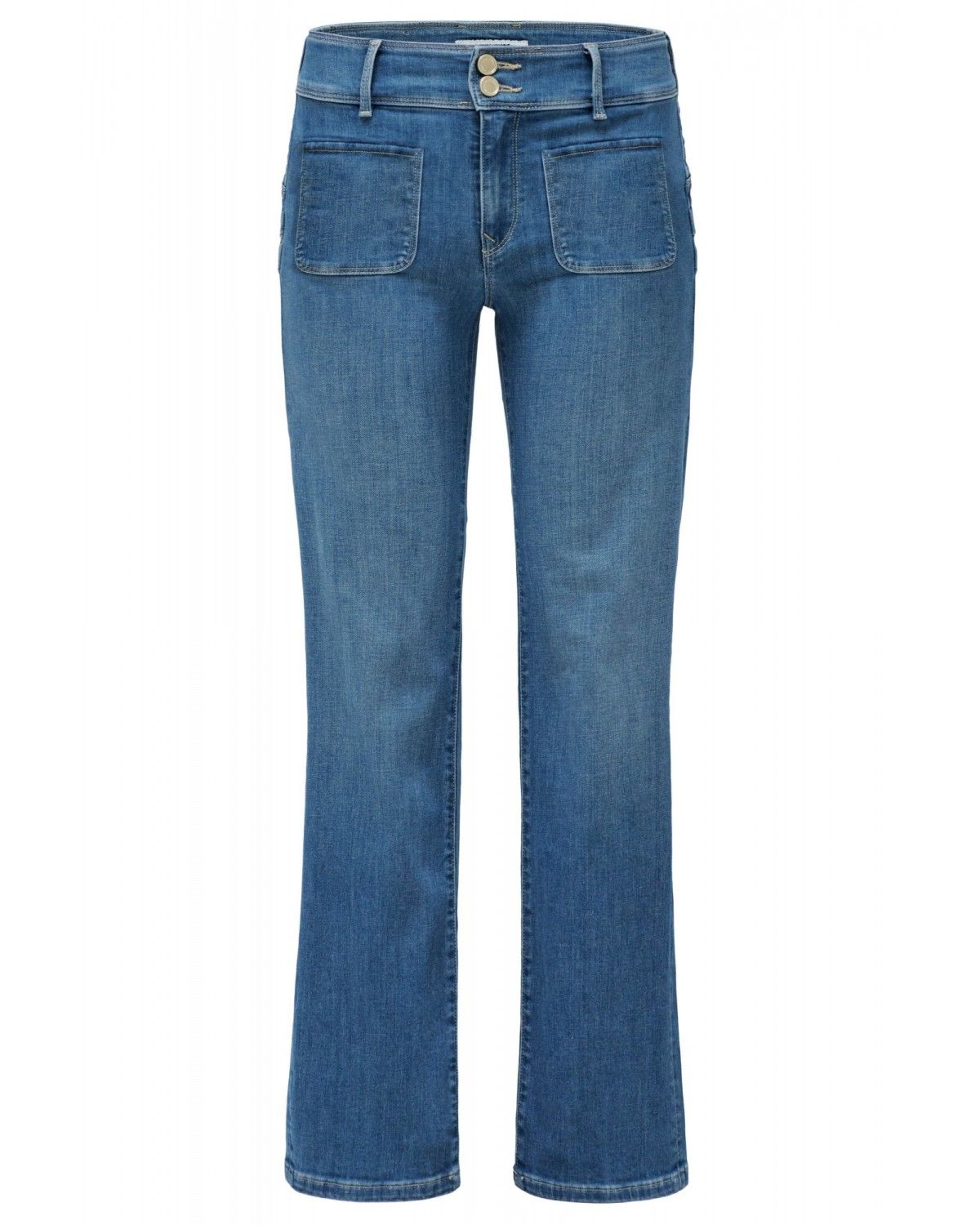 Jeans Straight Secret Push In Azul-6