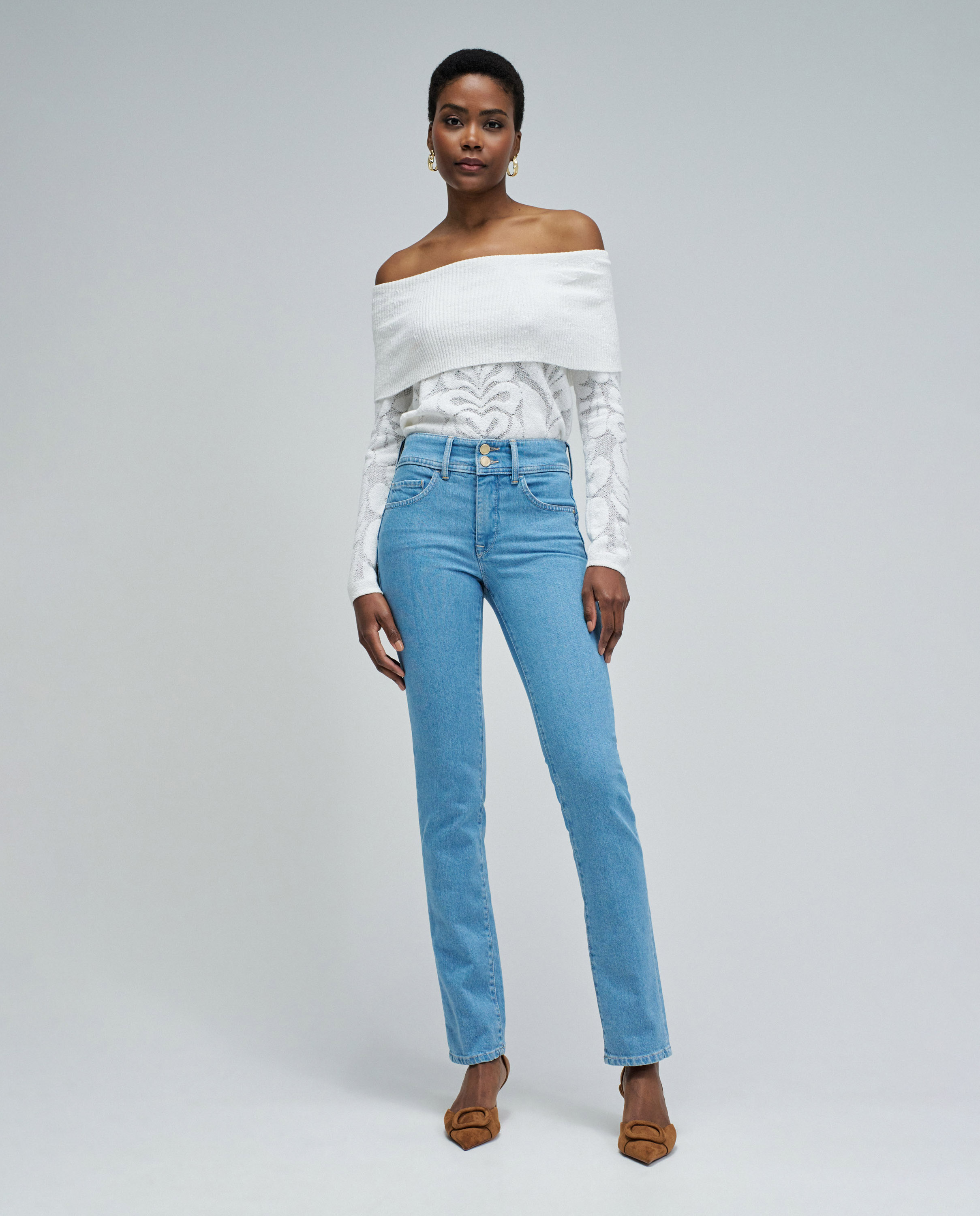 Imagem 0 de Jeans Secret Push In Slim