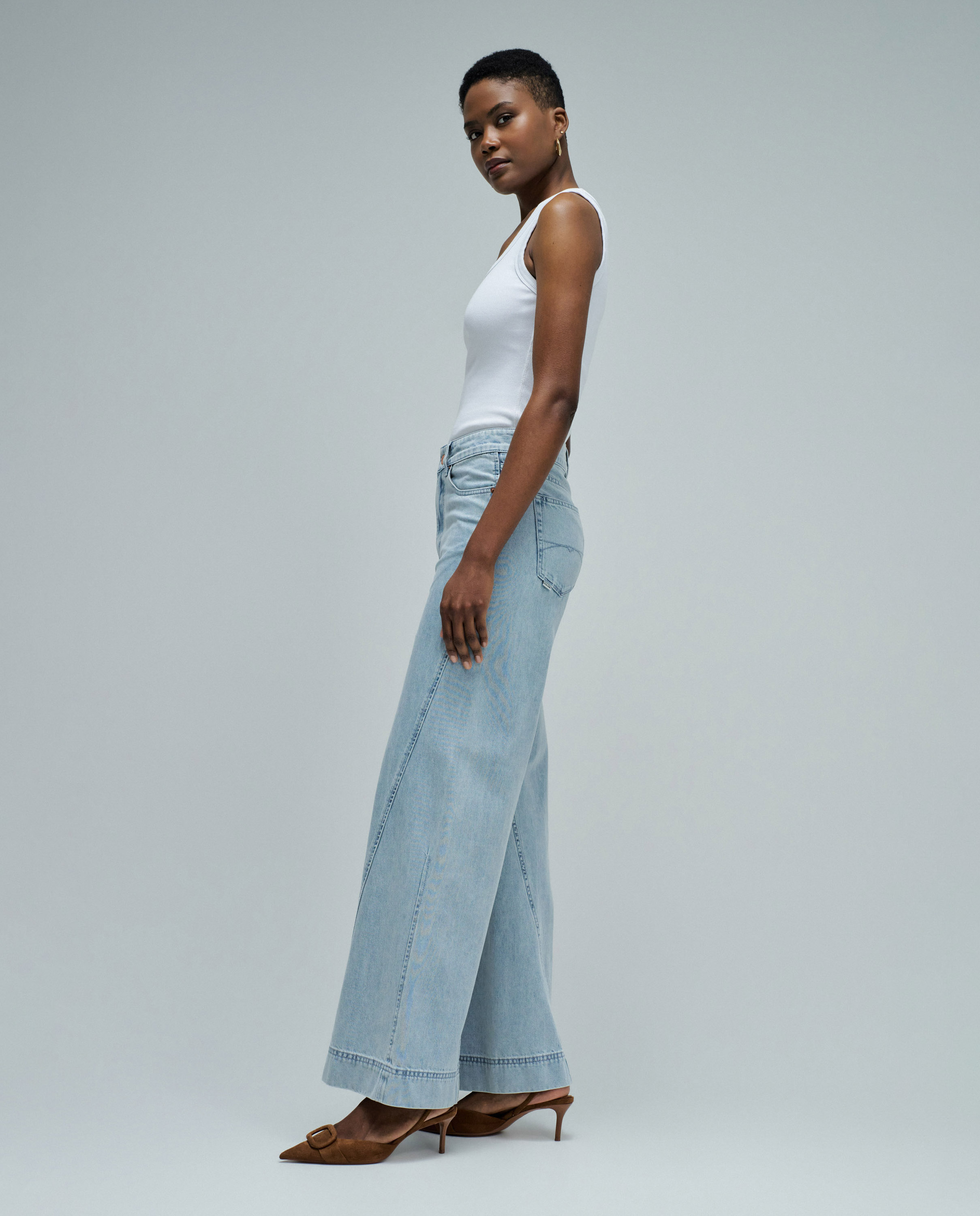 Jeans Super Wide Leg Azul-2