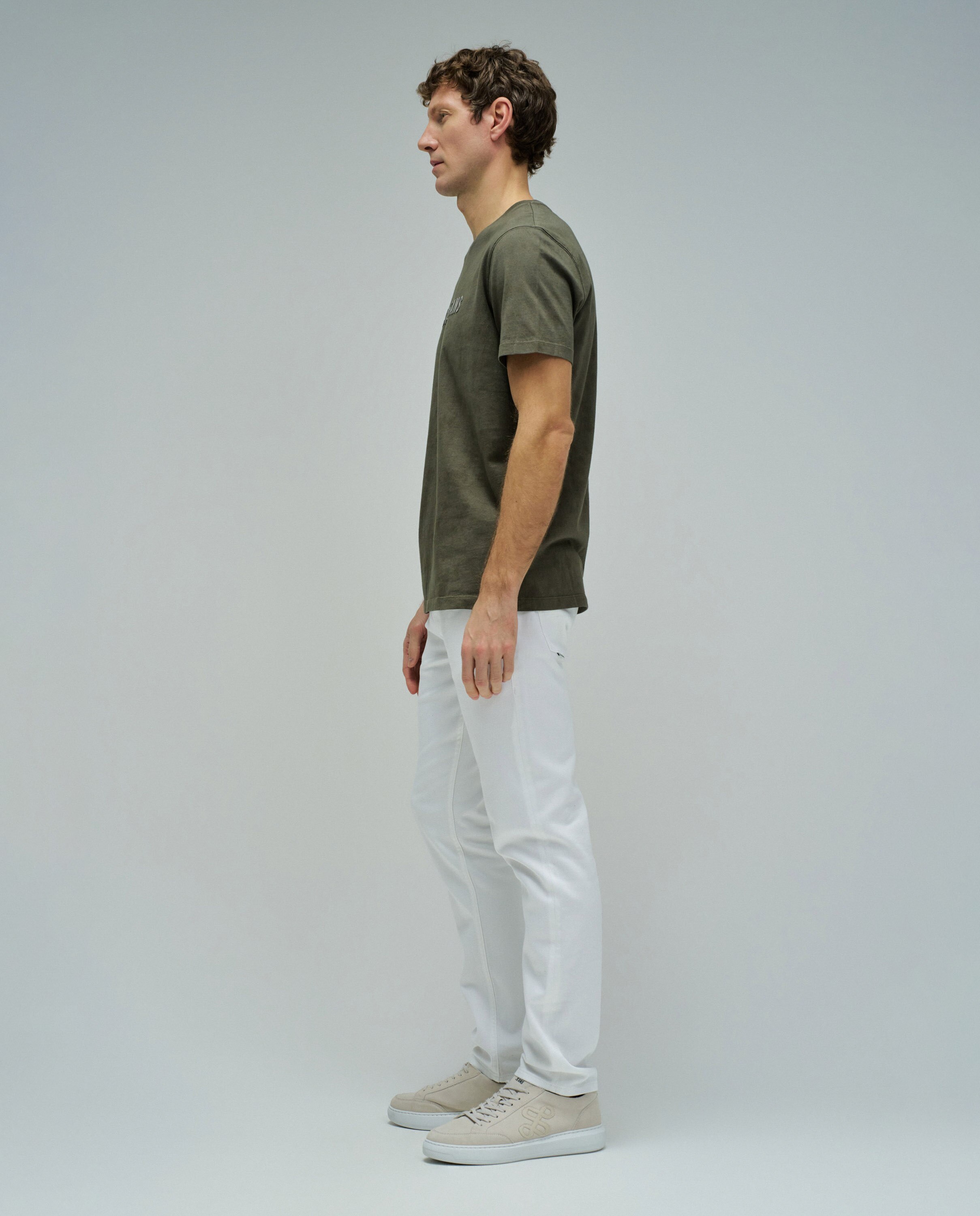 T-shirt com Branding Verde-2