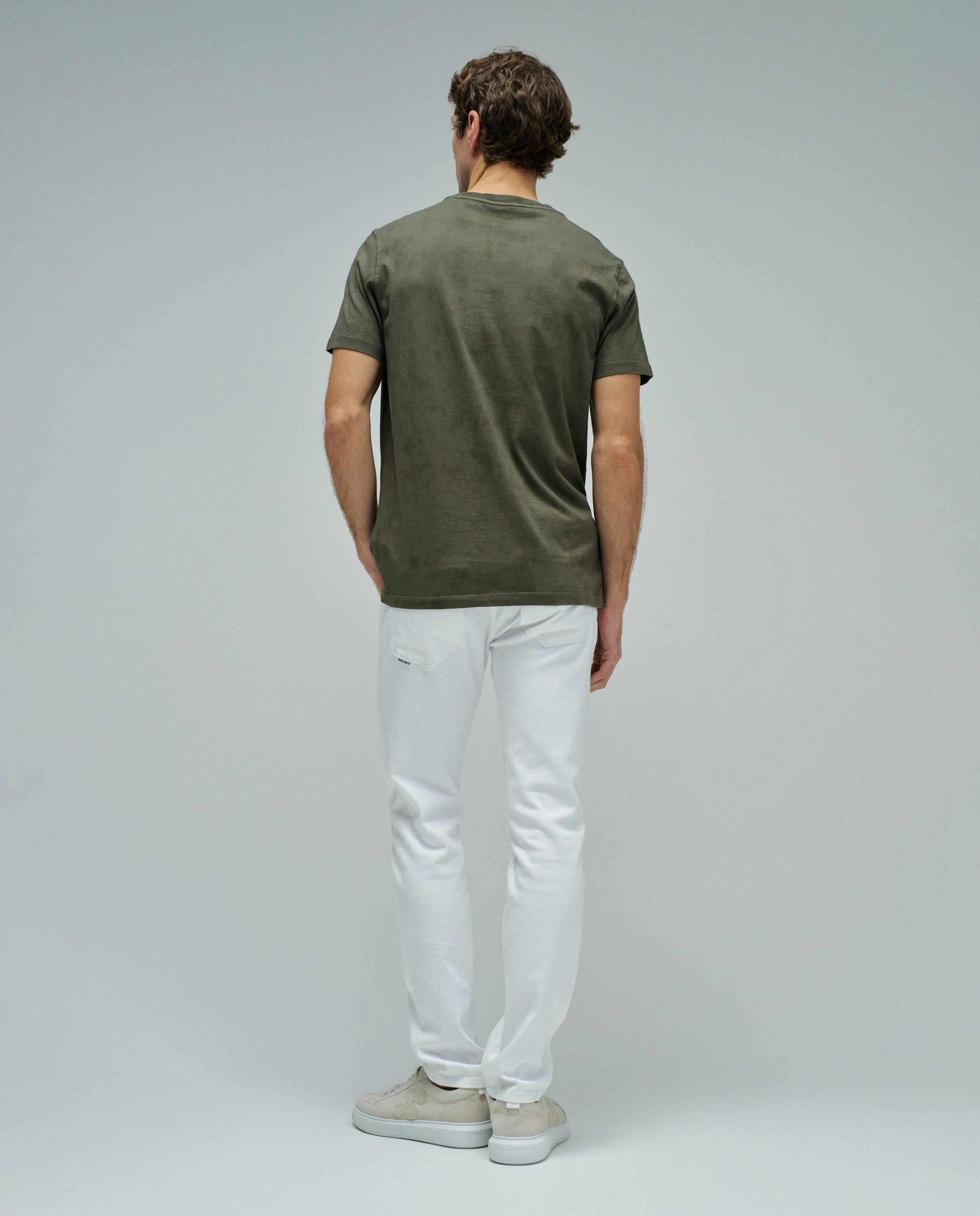 T-shirt com Branding Verde-3
