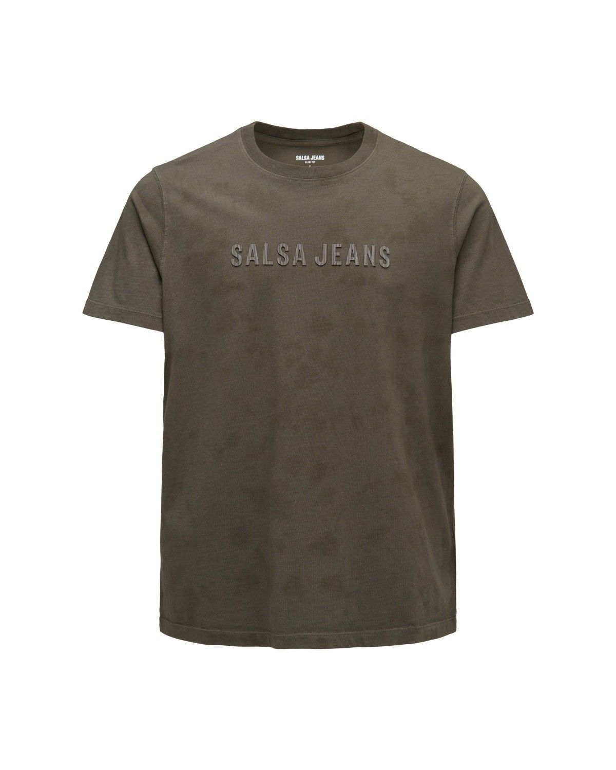 T-shirt com Branding Verde-6