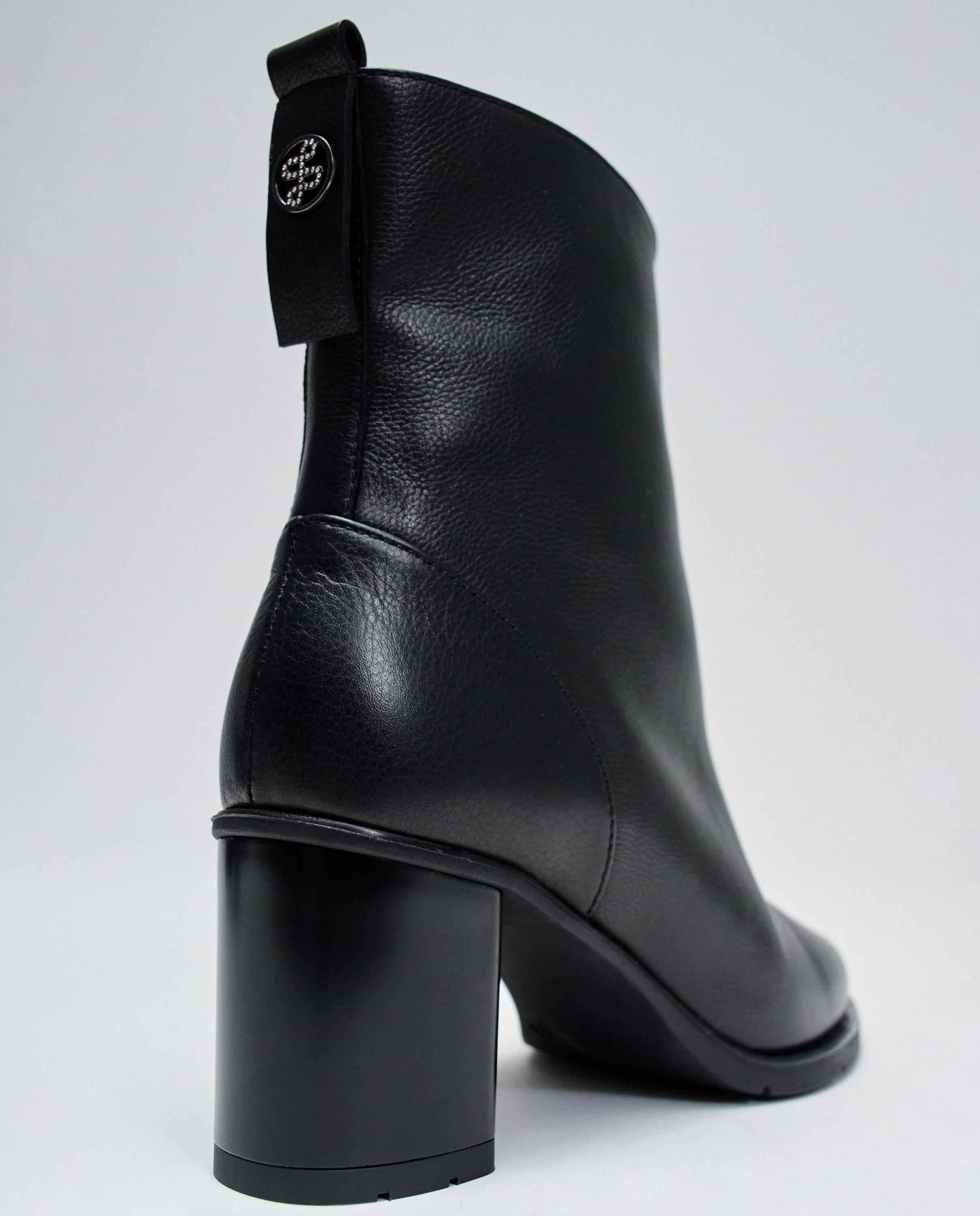 Botas de Pele Preto-5