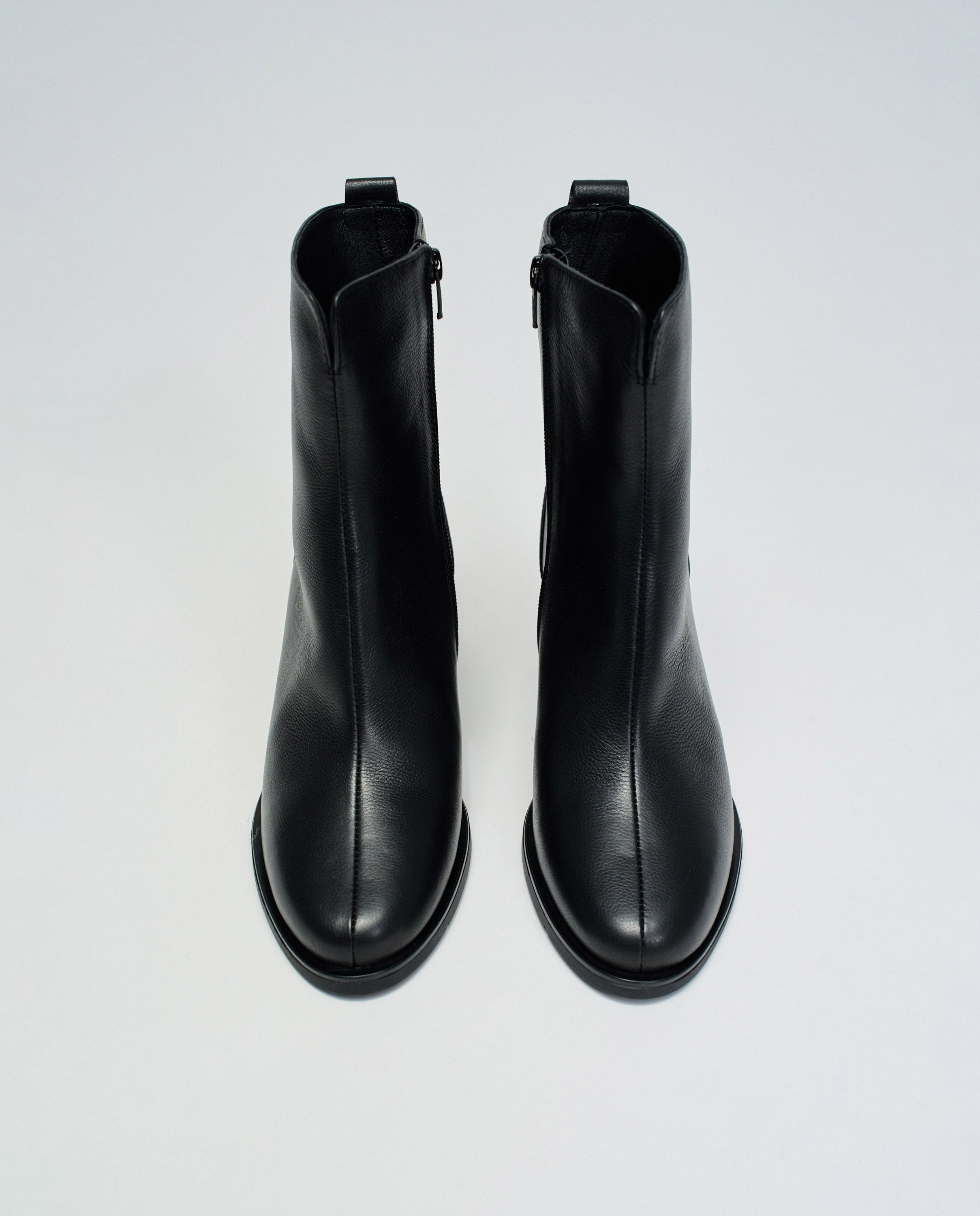 Botas de Pele Preto-3