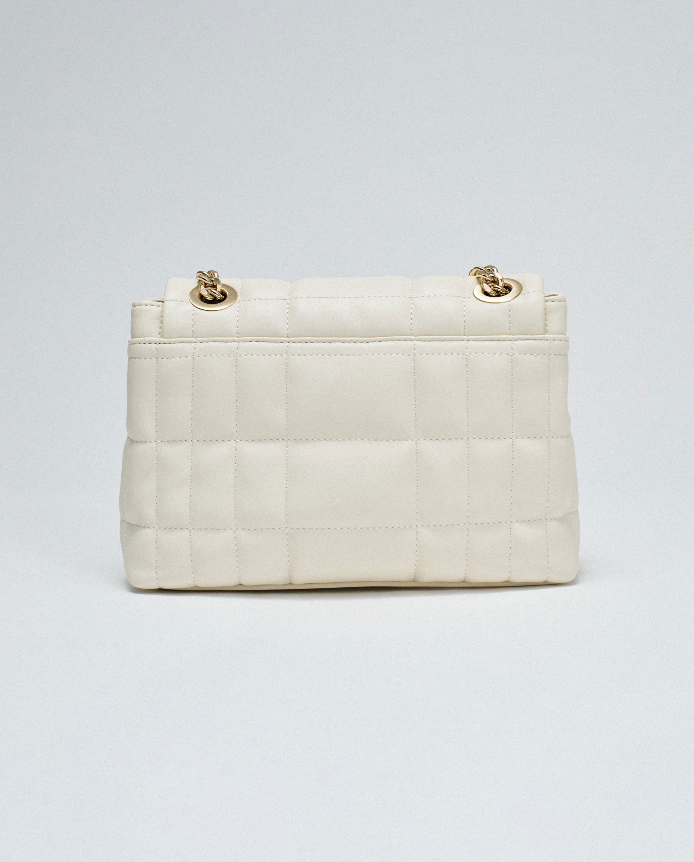 Mala Acolchoada Efeito Pele Natural-3