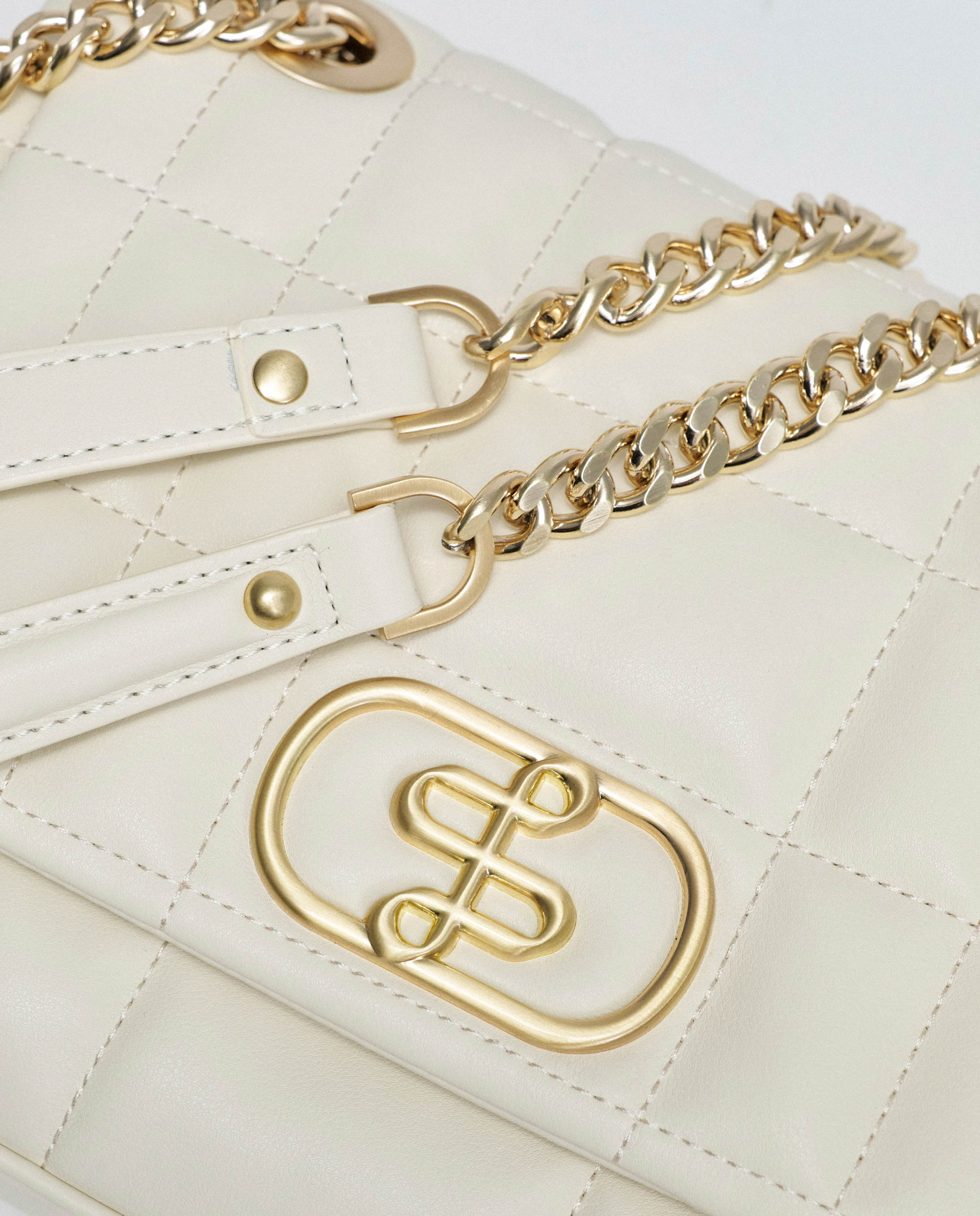 Mala Acolchoada Efeito Pele Natural-5