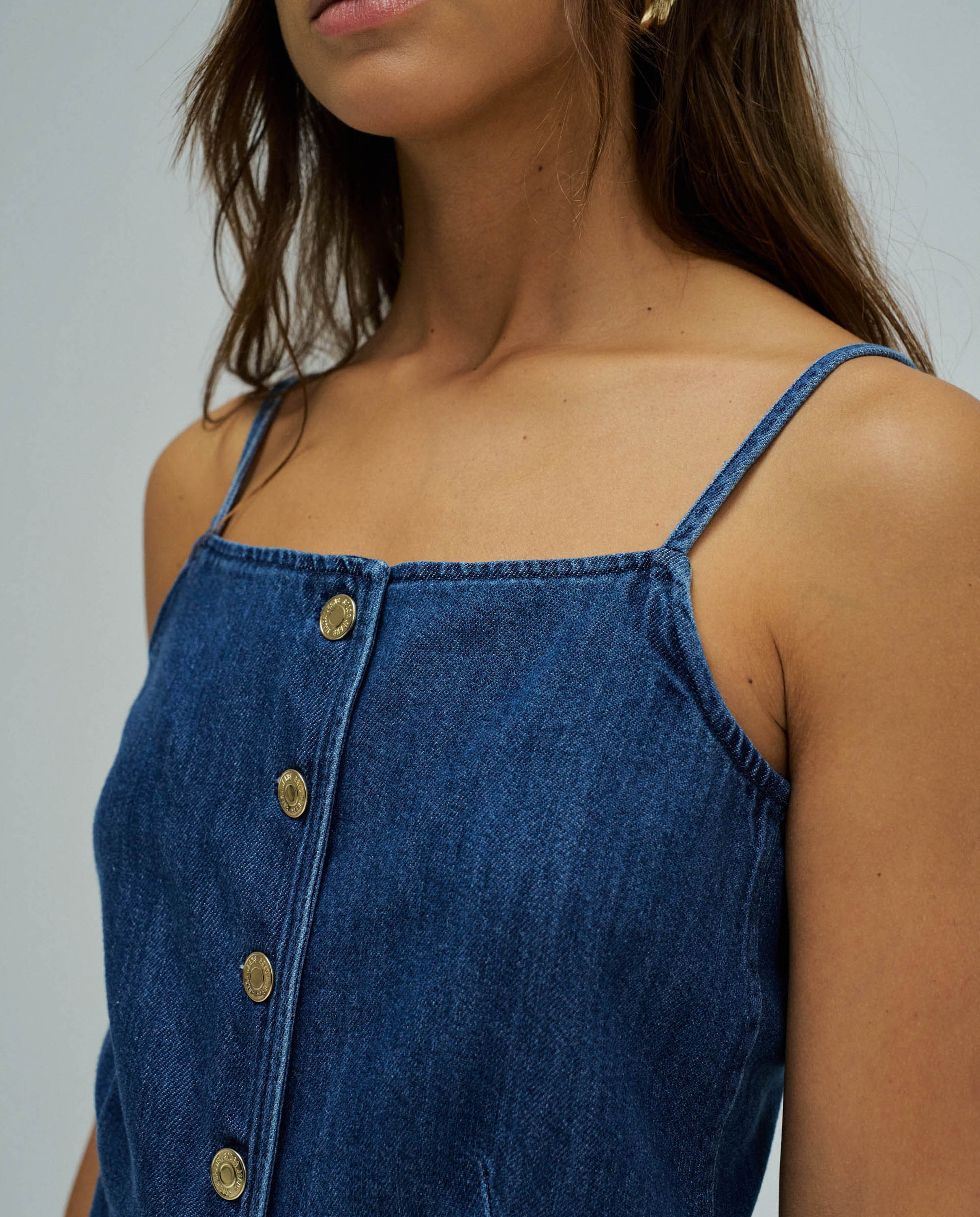 Top em Denim Azul-4