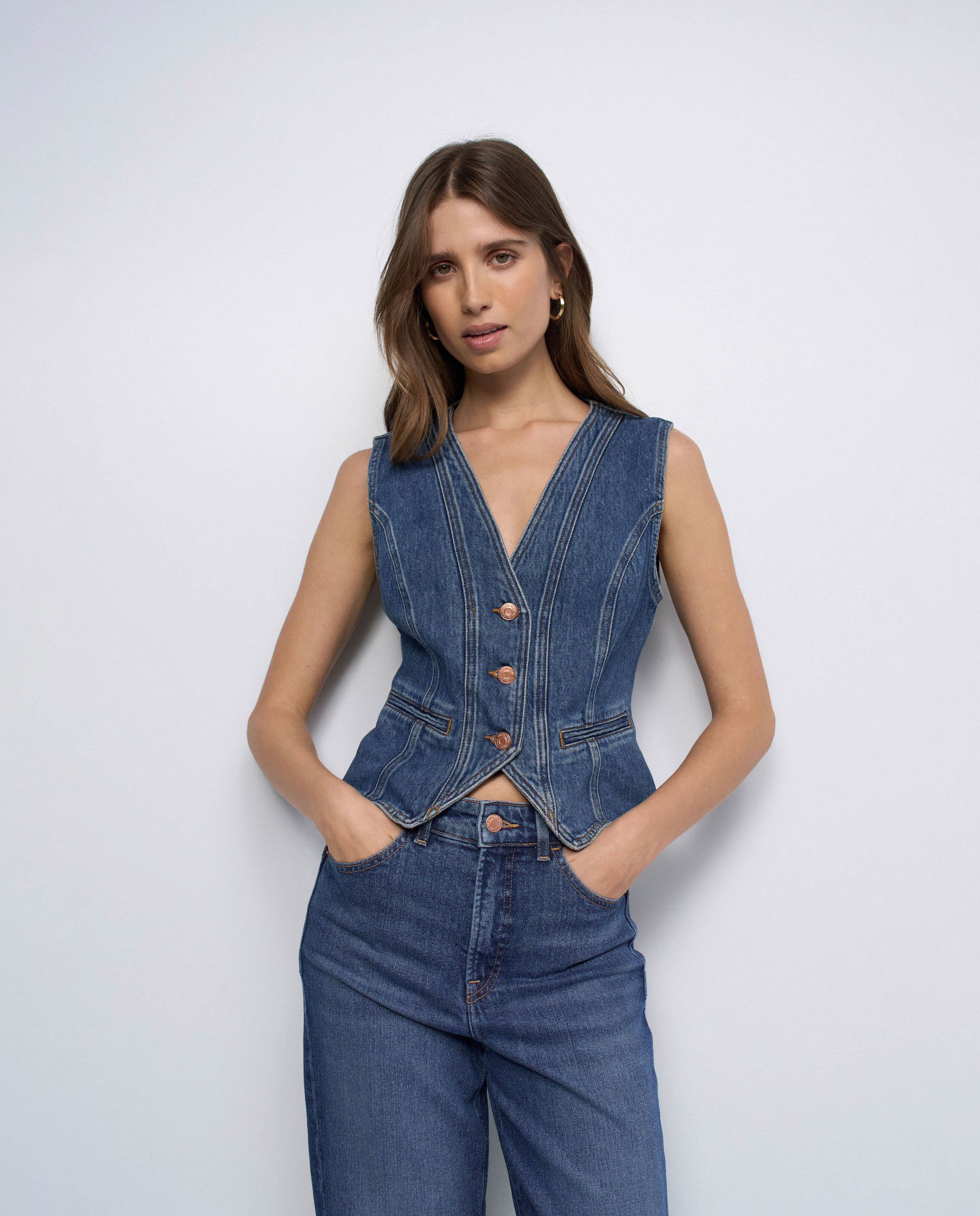 Imagem 0 de Colete de Denim