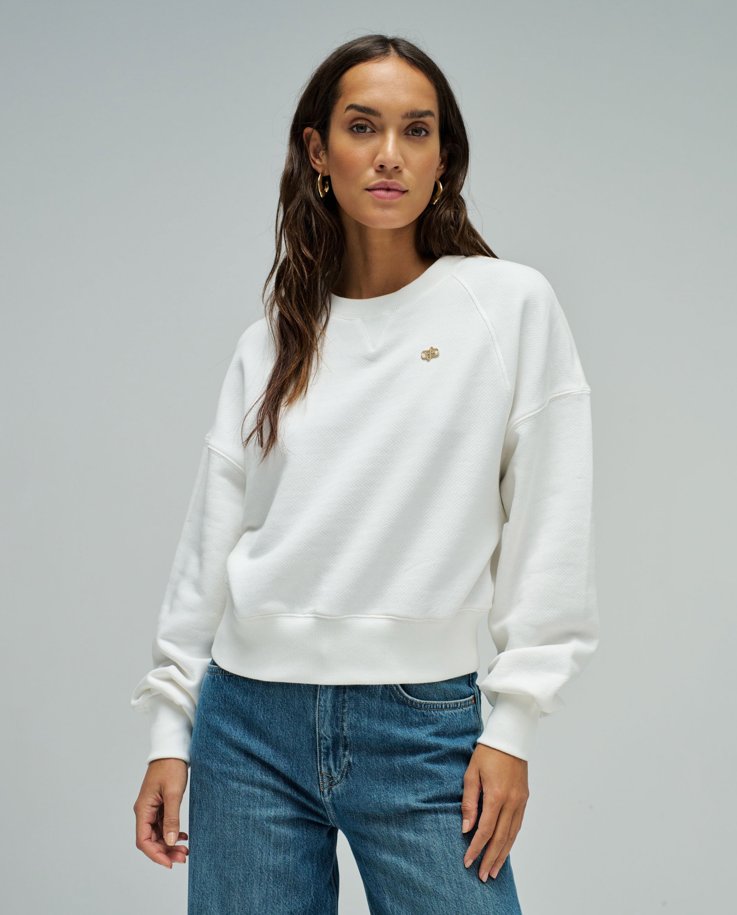 Imagem 0 de Sweatshirt Texturada Regular Fit