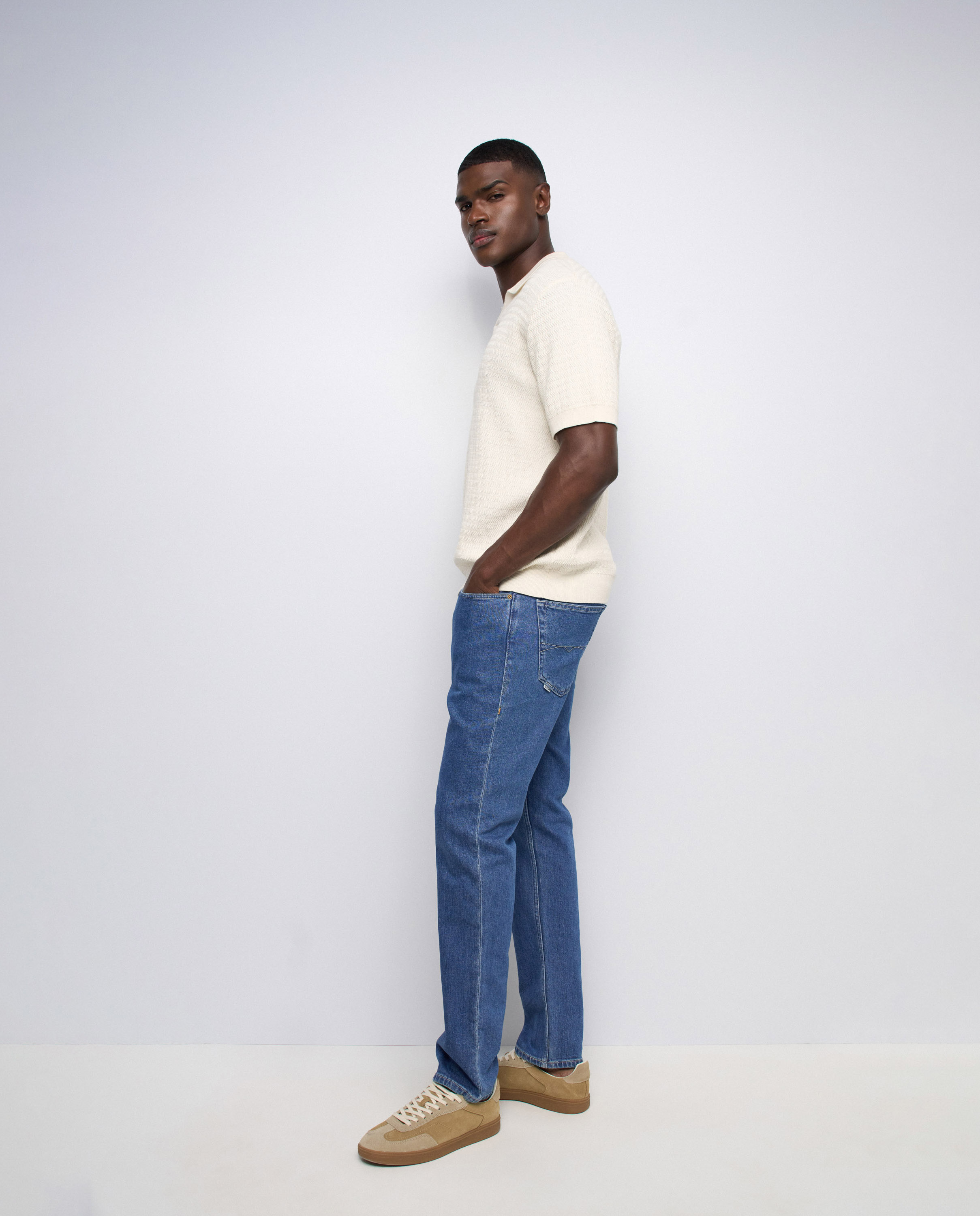 Jeans Regular Fit Azul-2