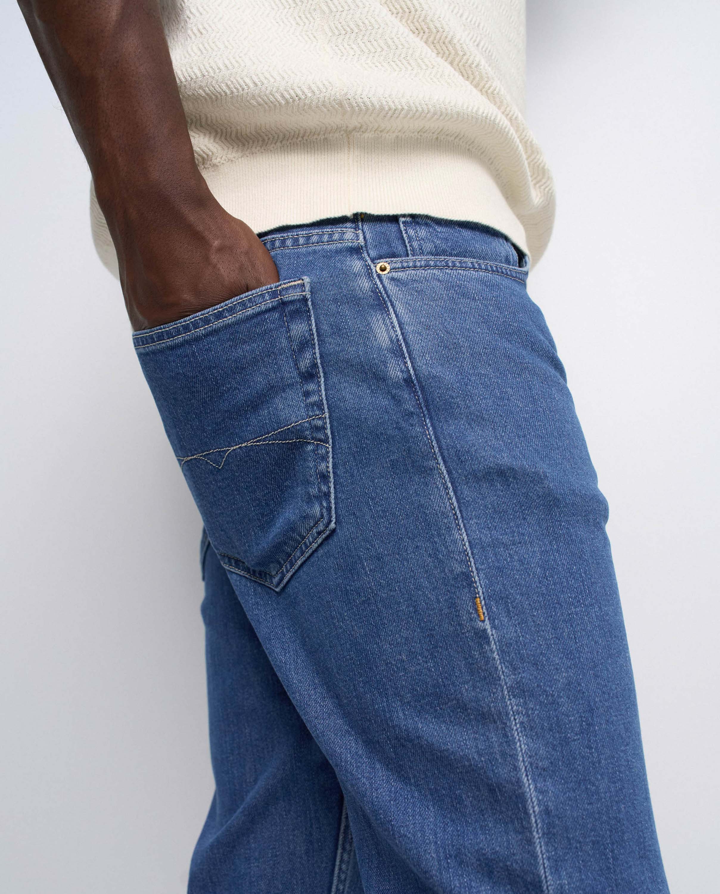 Jeans Regular Fit Azul-4