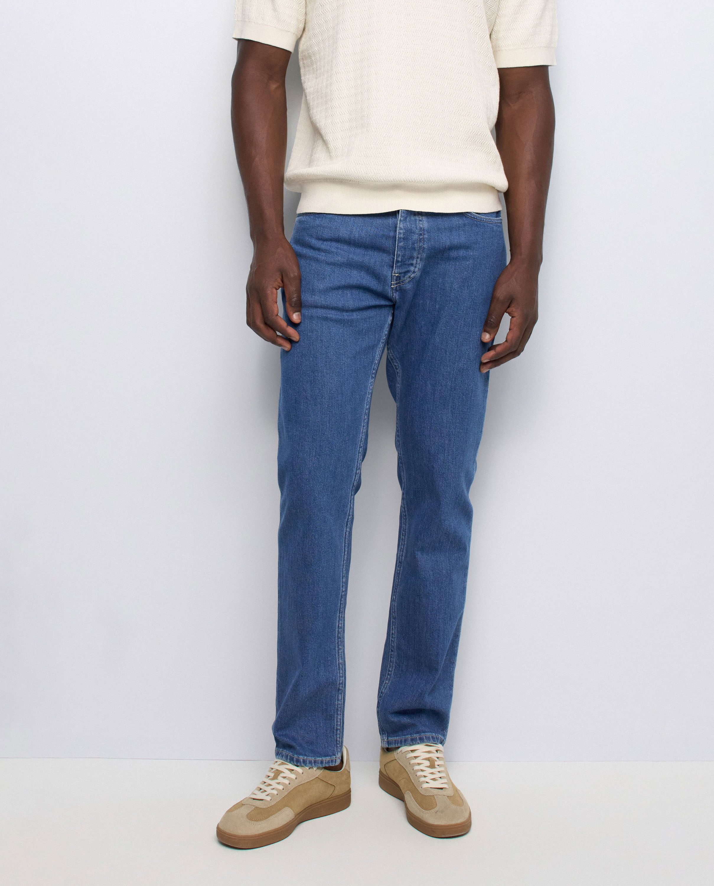 Jeans Regular Fit Azul-5