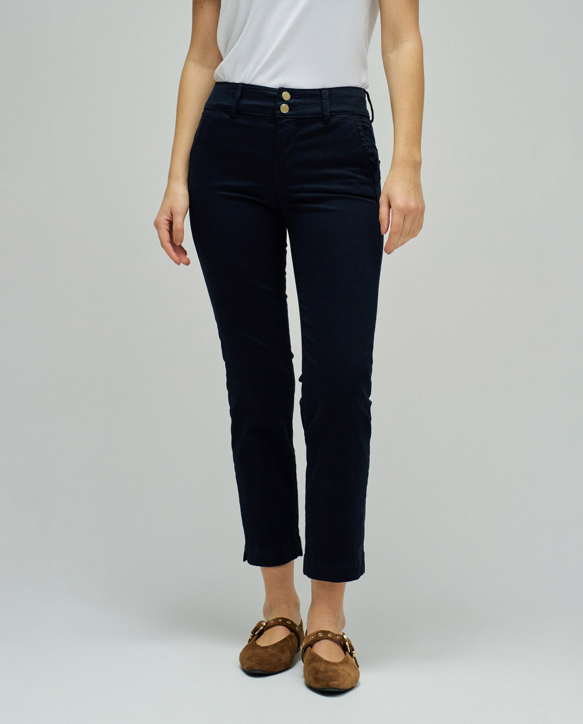 Imagem 0 de Calças Secret Calças Chino Push In Cropped Slim