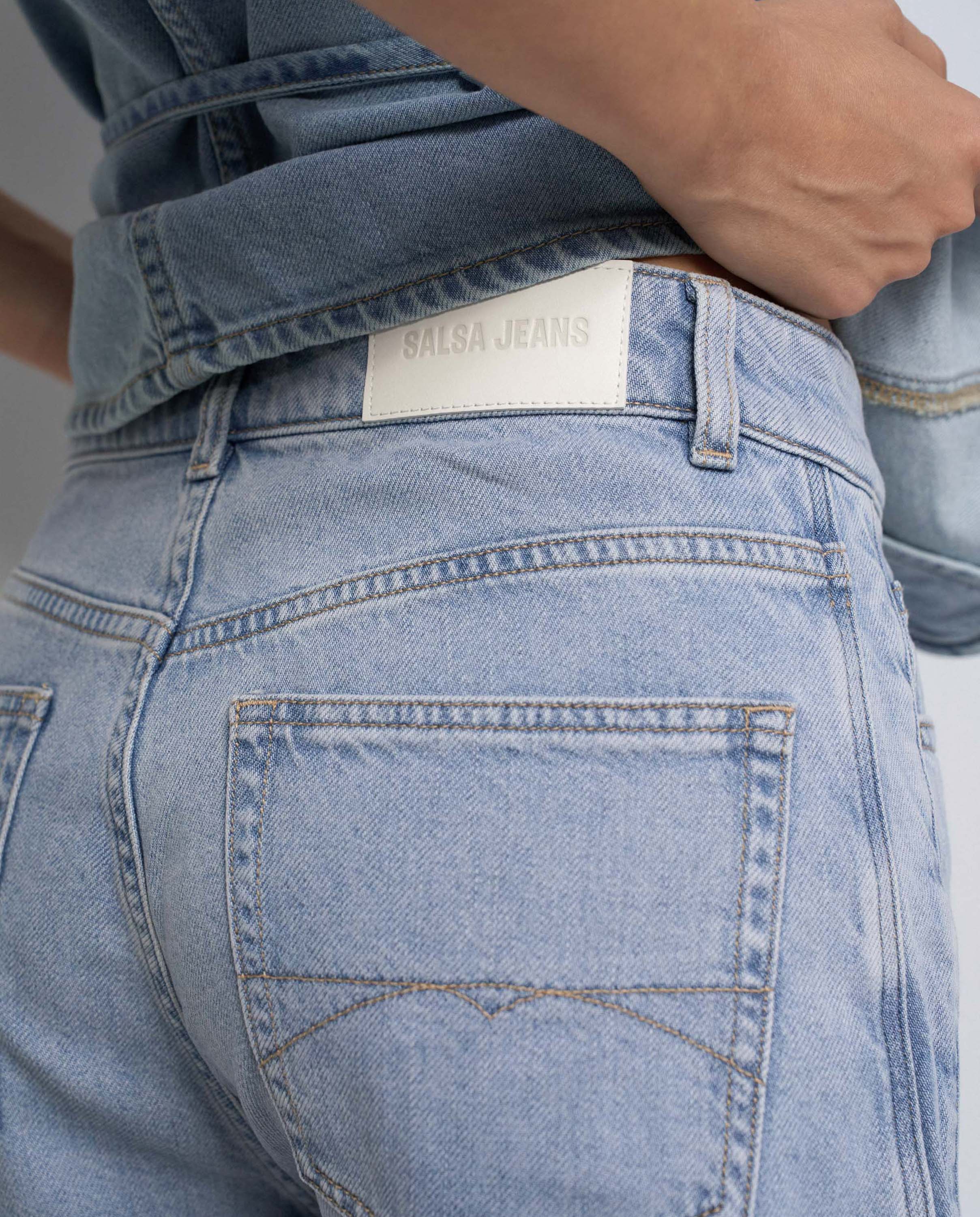 Saia-calça em Lightdenim Azul-4