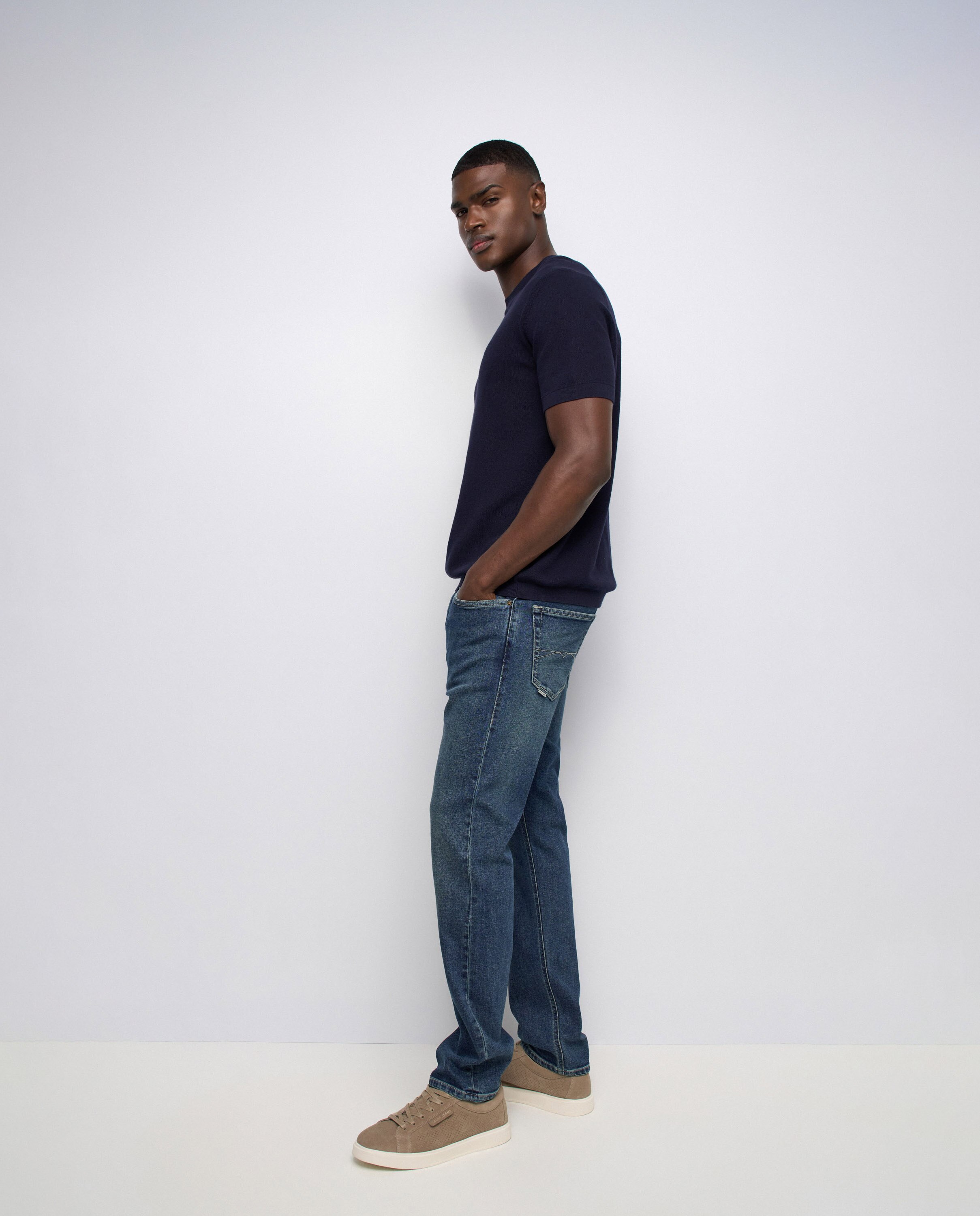 Jeans Regular Fit Azul-2
