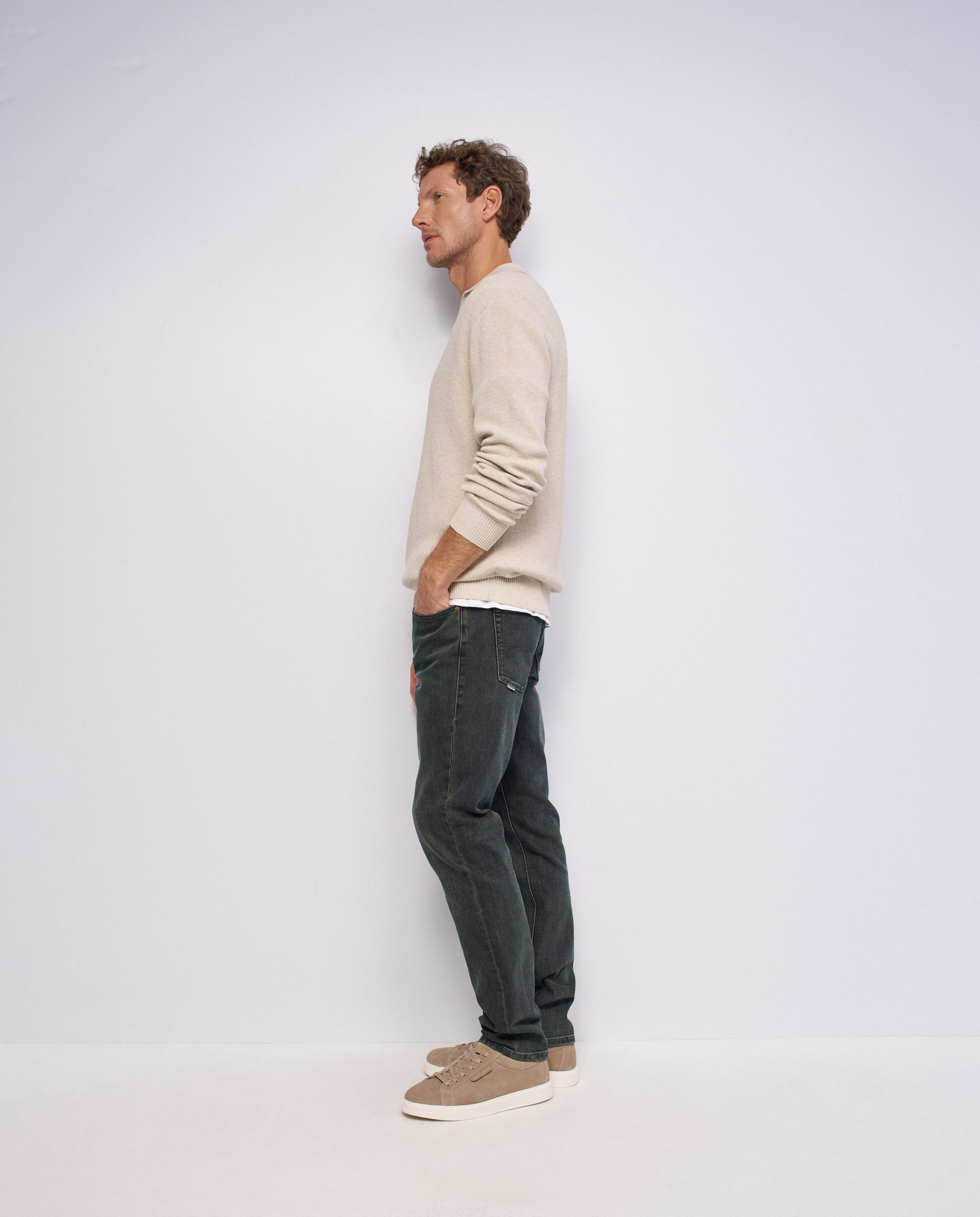 Jeans Slim Fit Azul-2